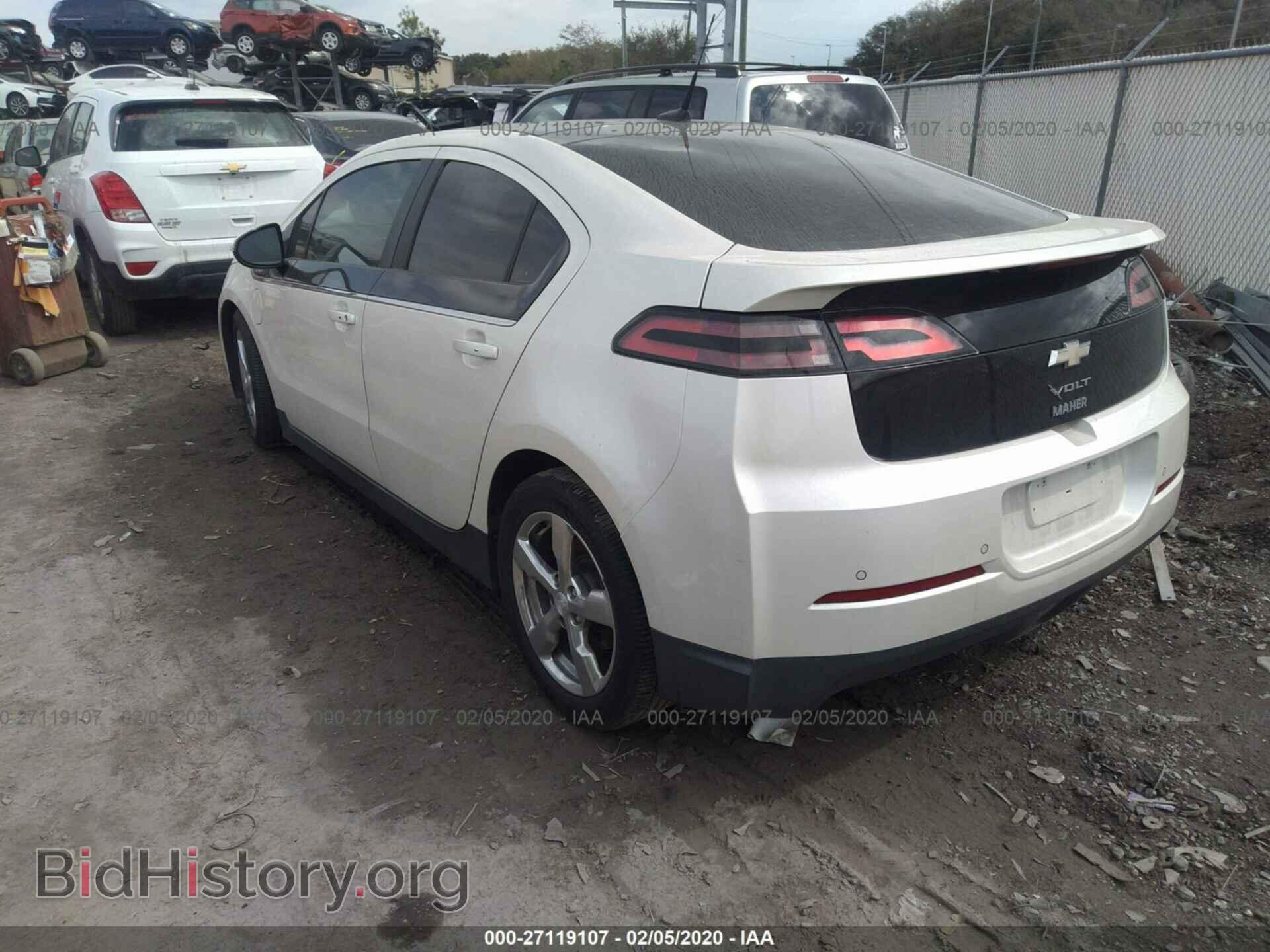 2012 CHEVROLET VOLT - VIN: 1G1RD6E45CU117024 - Фото 3
