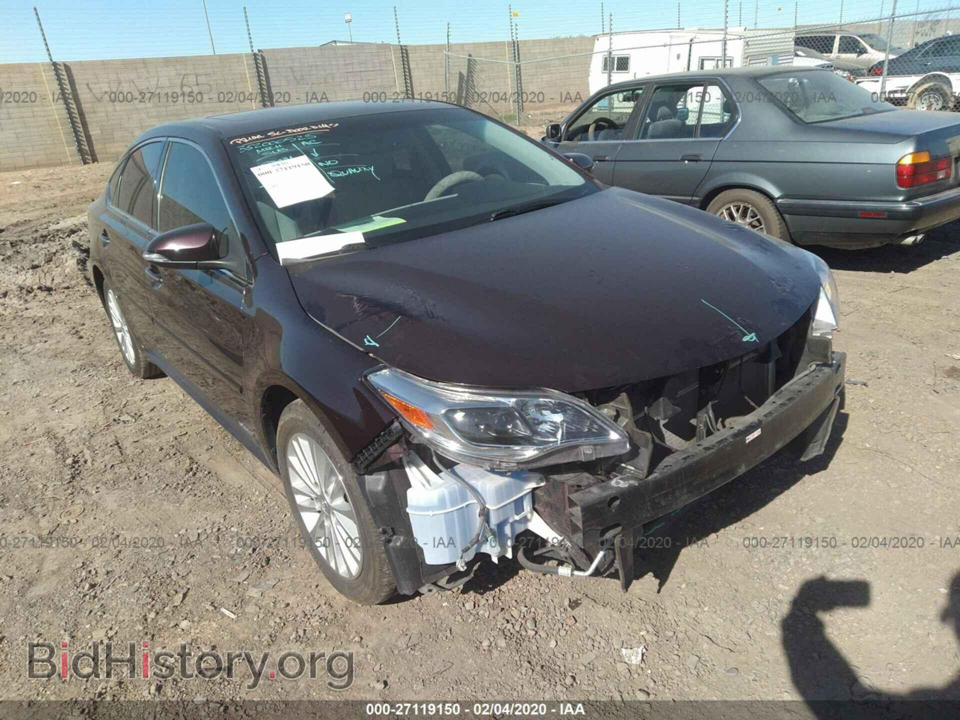 Photo 4T1BD1EB7DU013349 - TOYOTA AVALON 2013
