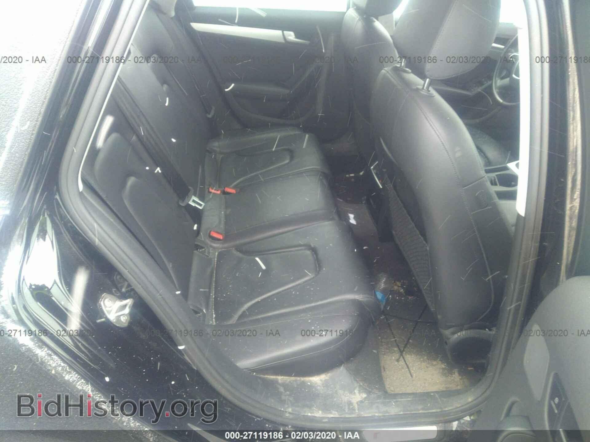 2012 AUDI A4 - VIN: WAUWFAFL2CA014039 - Фото 8