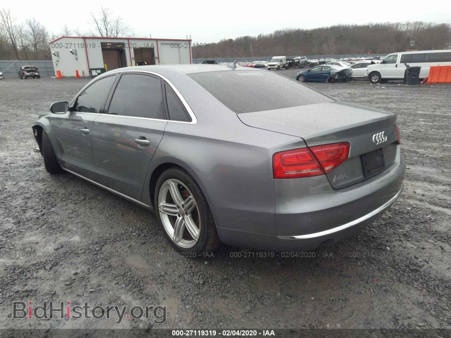 2013 AUDI A8 - VIN: WAURGAFD9DN007277 - Фото 3