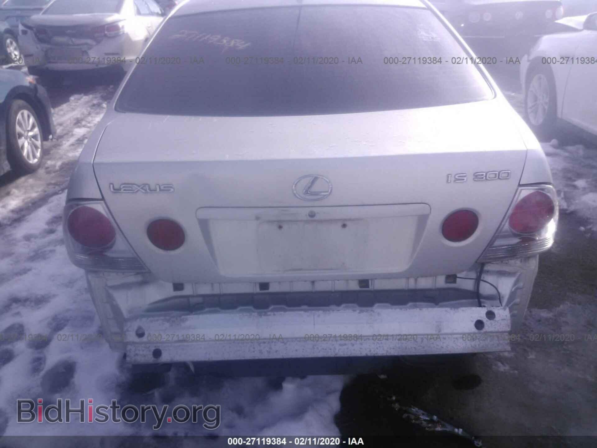 2001 LEXUS IS - VIN: JTHBD182610005745 - Фото 6