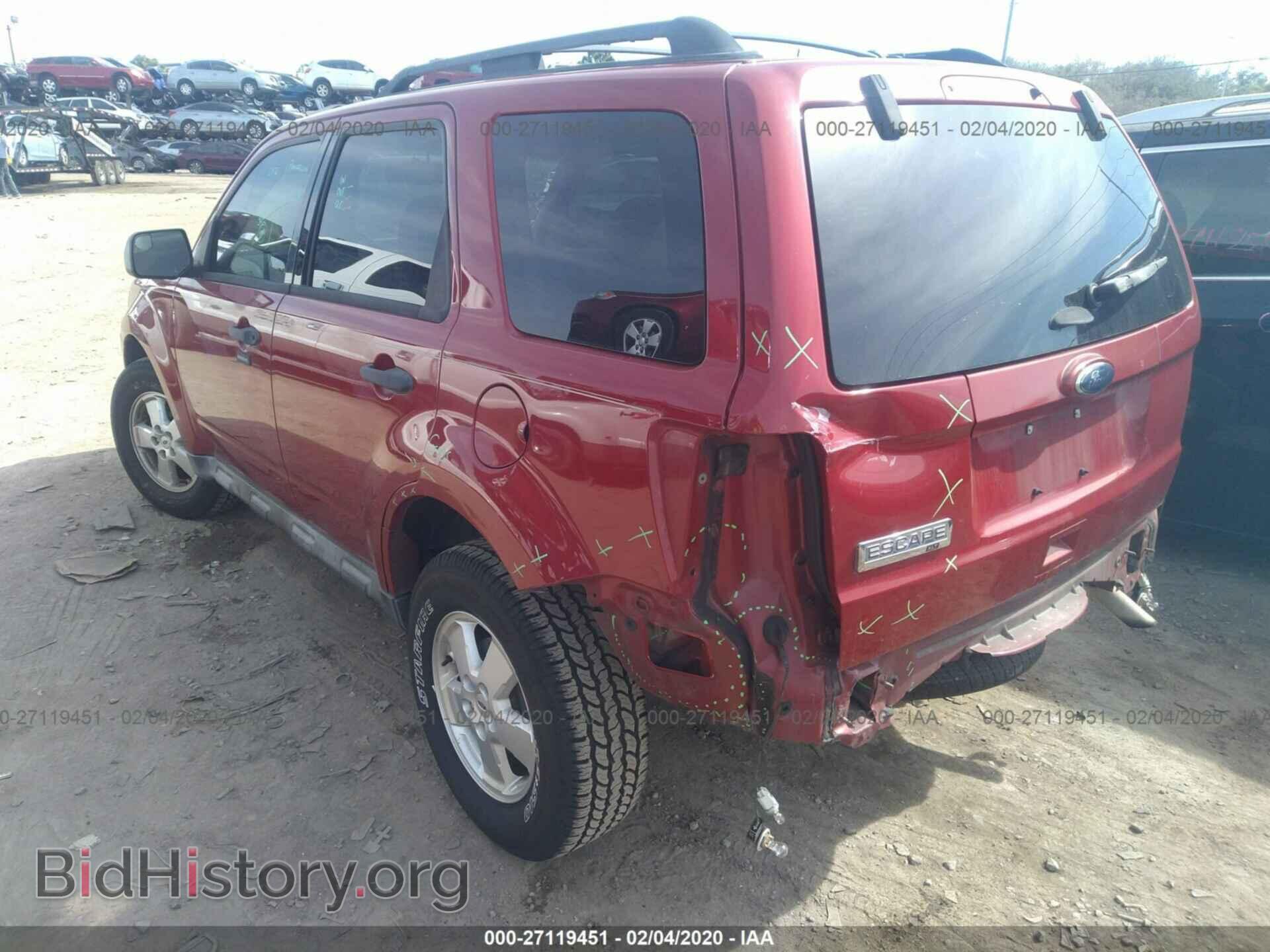 2011 FORD ESCAPE - VIN: 1FMCU0D79BKC08969 - Фото 3