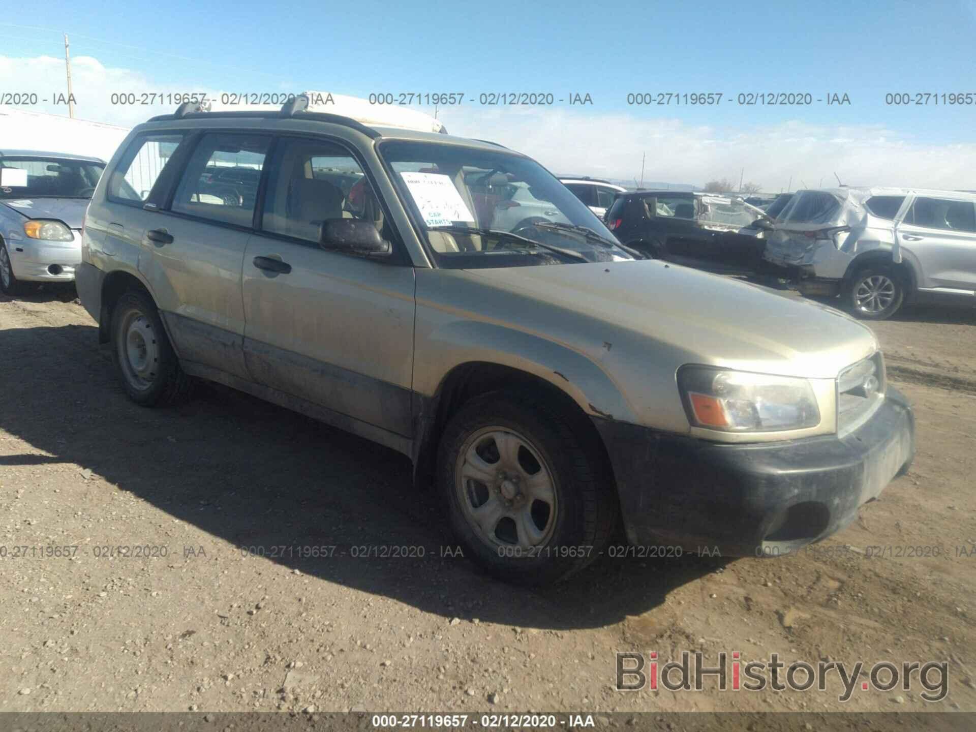 Photo JF1SG636X3H732199 - SUBARU FORESTER 2003