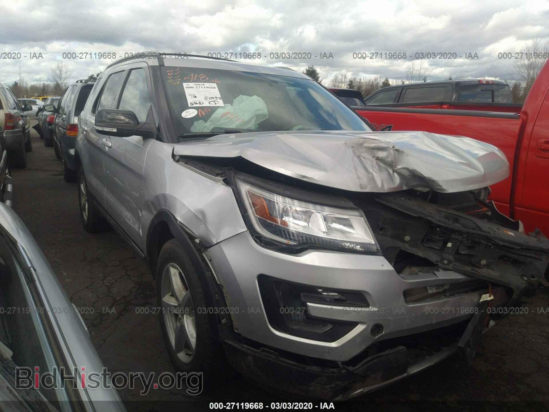Фотография 1FM5K8D80GGA96501 - FORD EXPLORER 2016