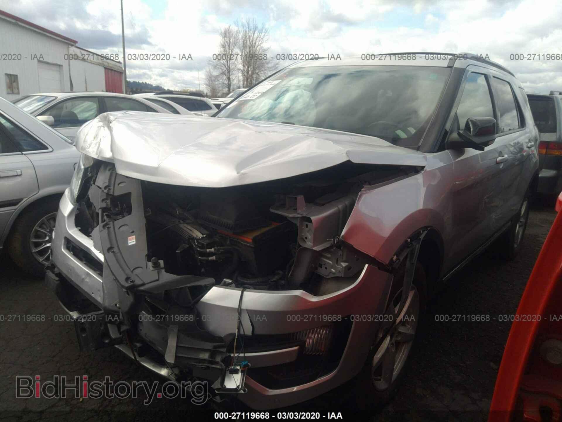 2016 FORD EXPLORER - VIN: 1FM5K8D80GGA96501 - Фото 2