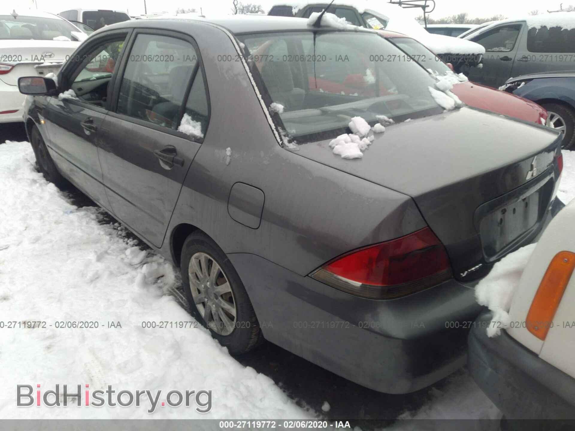 2005 MITSUBISHI LANCER - VIN: JA3AJ26E45U014434 - Фото 3