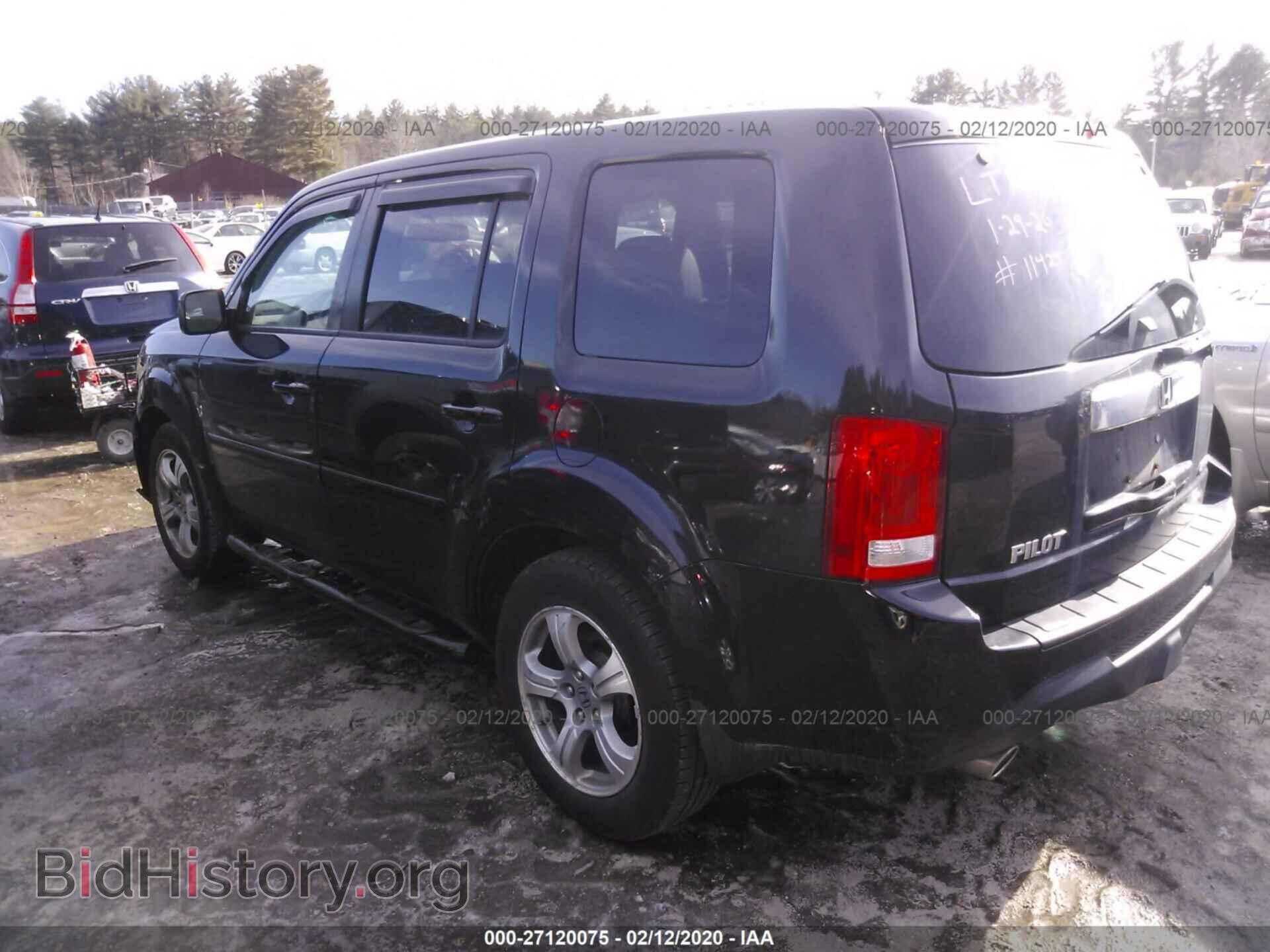 2012 HONDA PILOT - VIN: 5FNYF4H52CB002170 - Фото 3