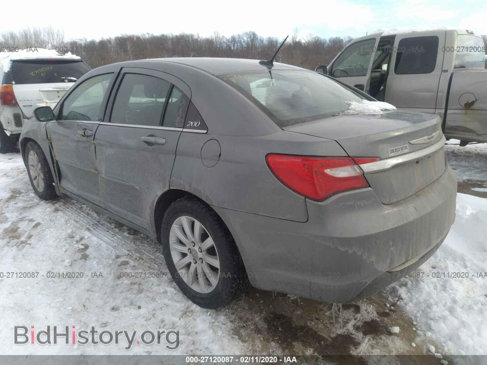 2013 CHRYSLER 200 - VIN: 1C3CCBBB0DN635814 - Фото 3