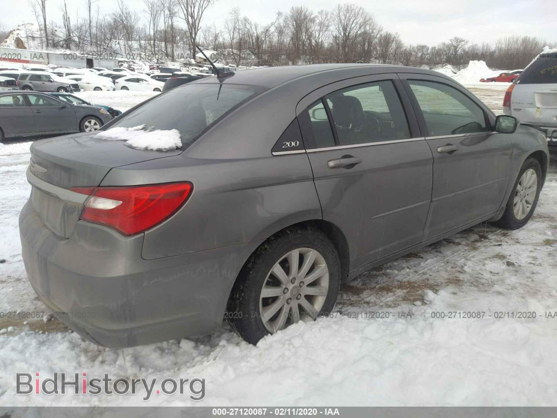 2013 CHRYSLER 200 - VIN: 1C3CCBBB0DN635814 - Фото 4