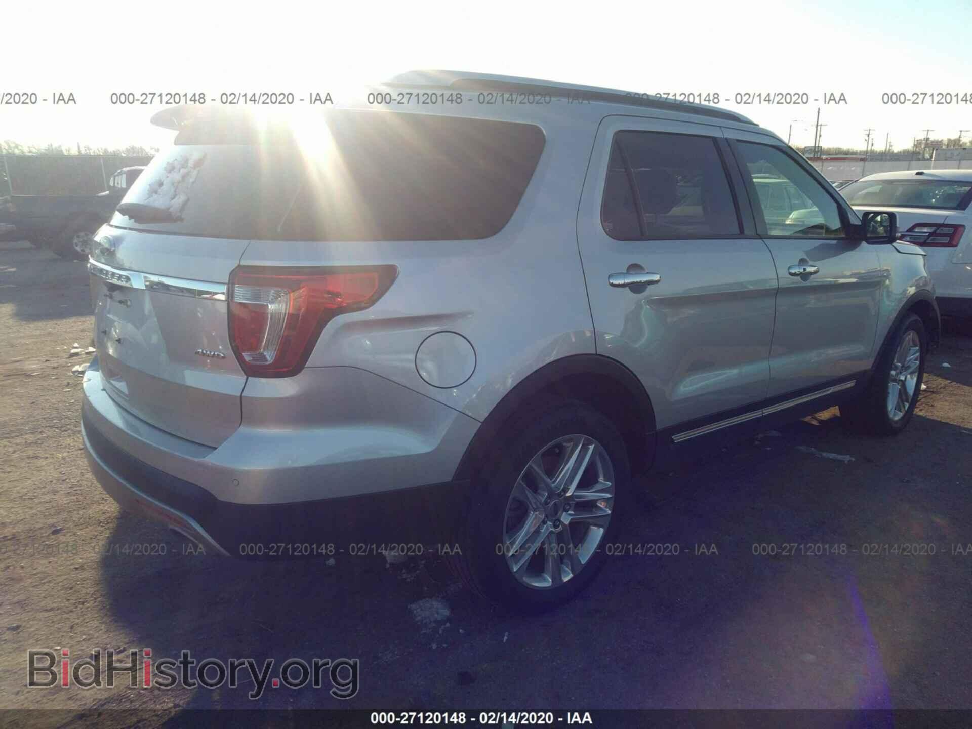 2017 FORD EXPLORER - VIN: 1FM5K8F82HGD87581 - Фото 4