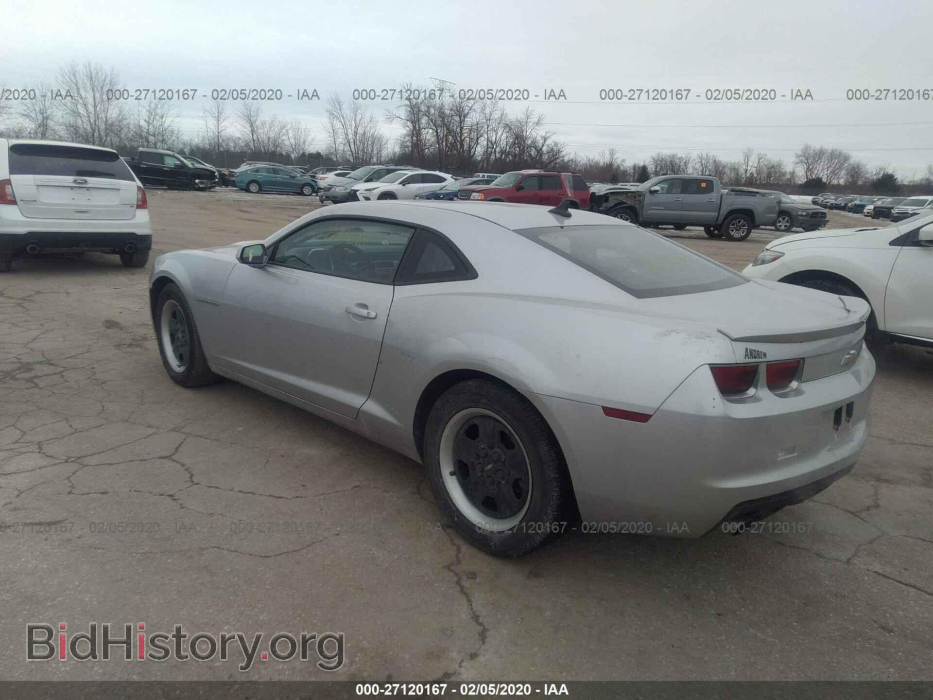 2012 CHEVROLET CAMARO - VIN: 2G1FA1E37C9207634 - Фото 3