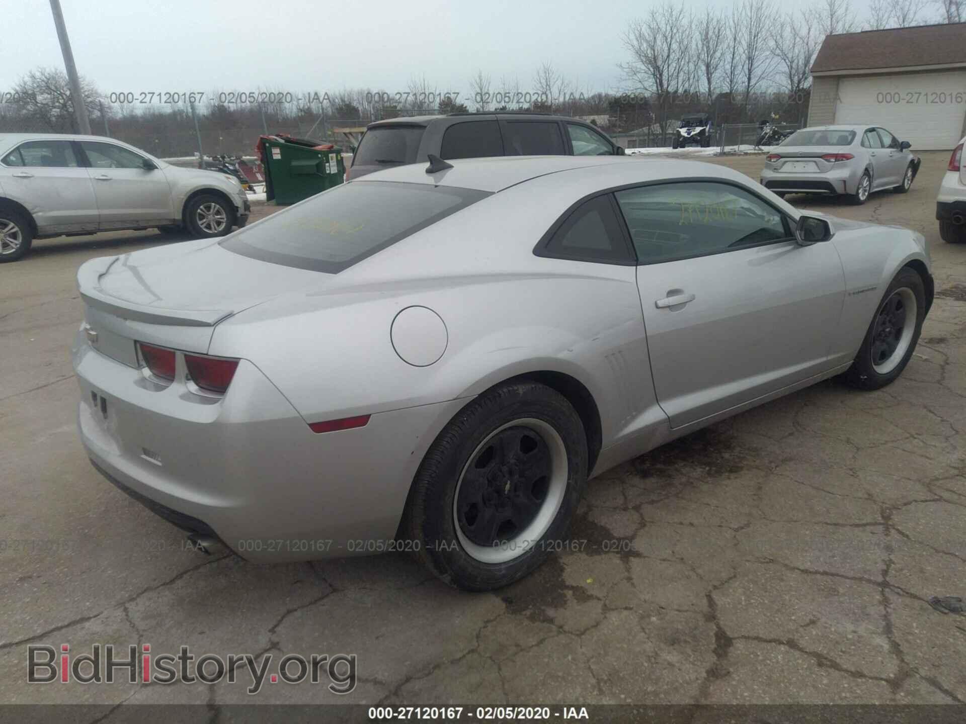2012 CHEVROLET CAMARO - VIN: 2G1FA1E37C9207634 - Фото 4