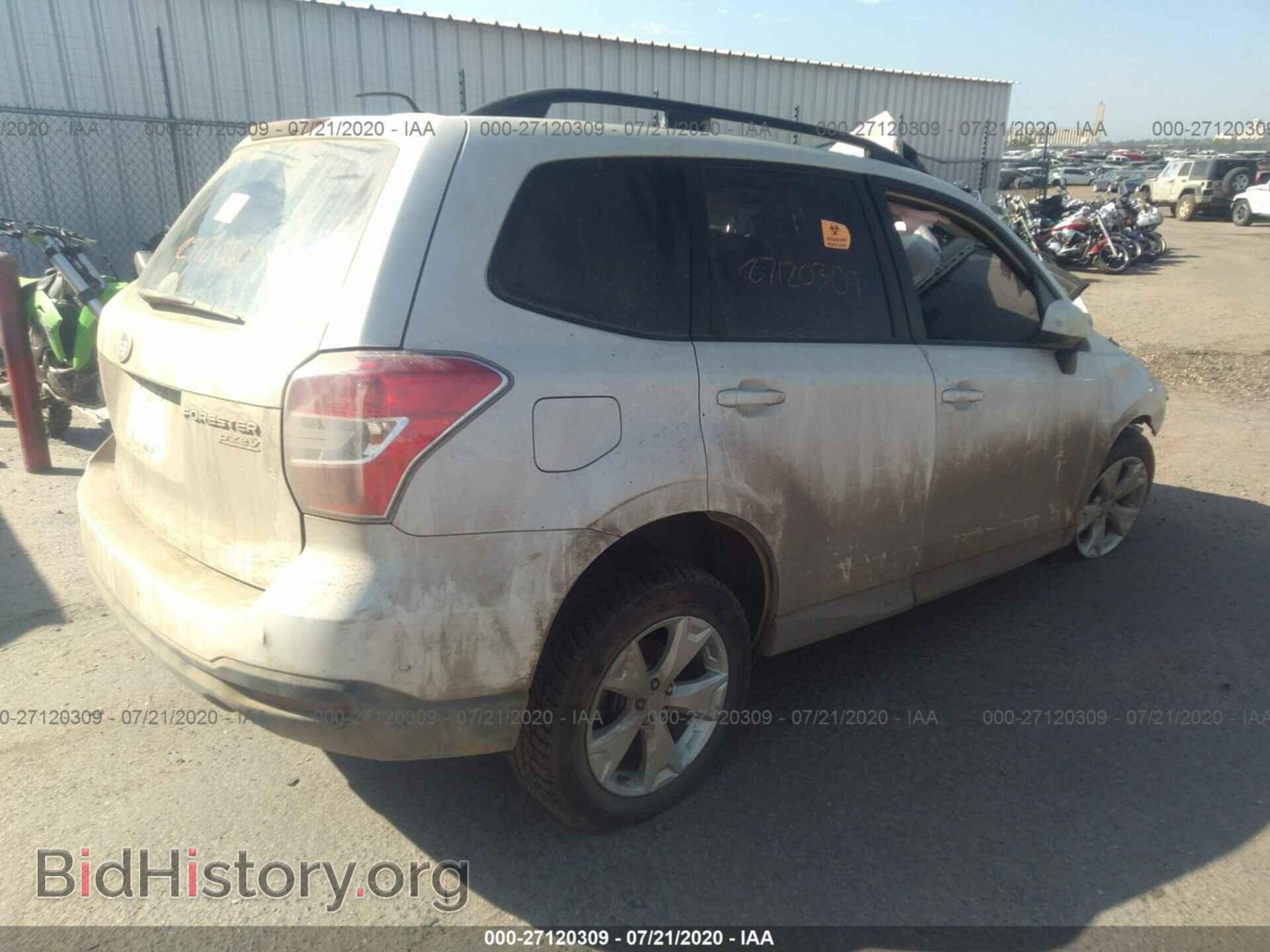 2015 SUBARU FORESTER - VIN: JF2SJAFC1FH528963 - Фото 4