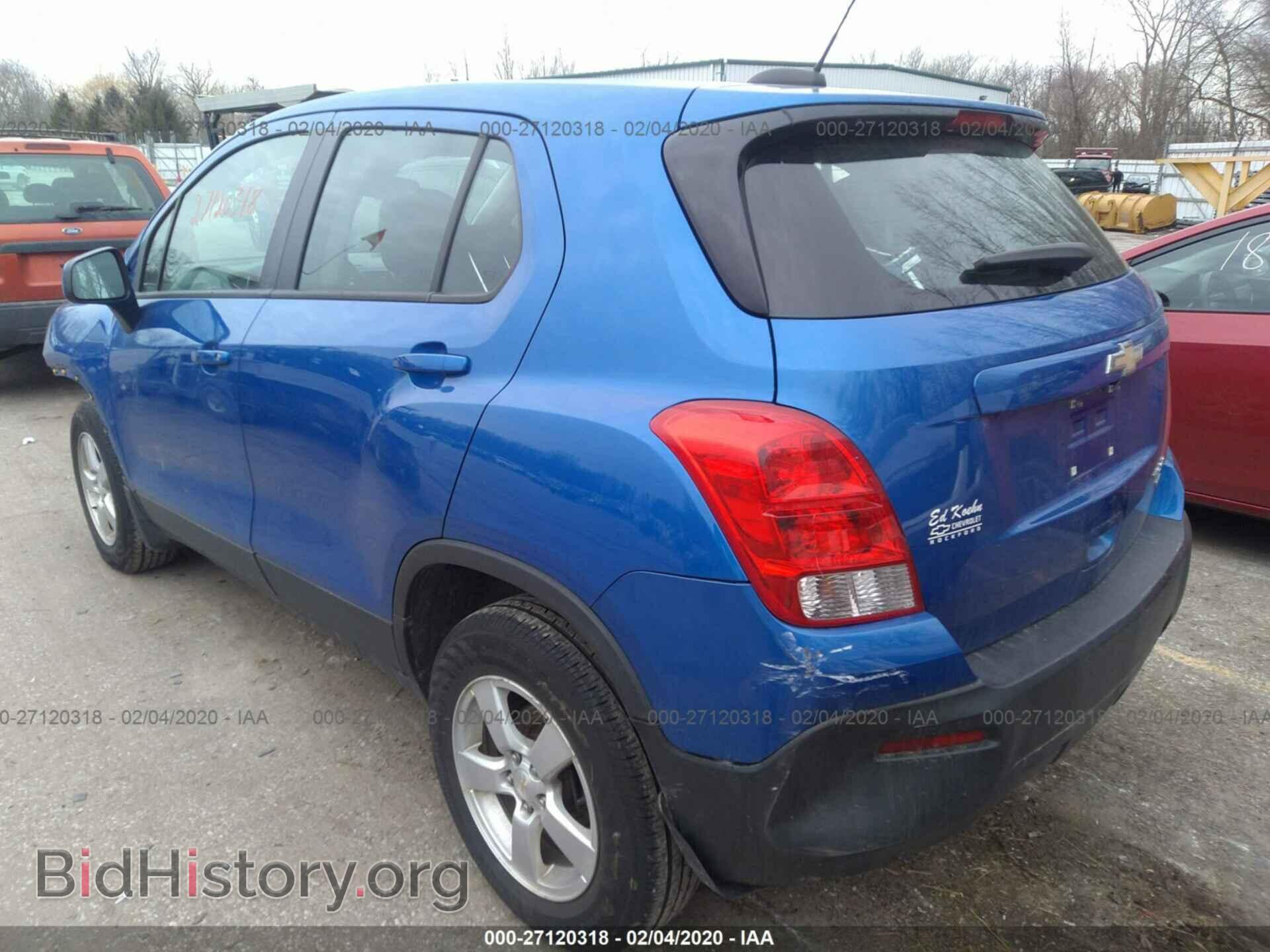 2015 CHEVROLET TRAX - VIN: KL7CJPSB0FB130596 - Photo 3