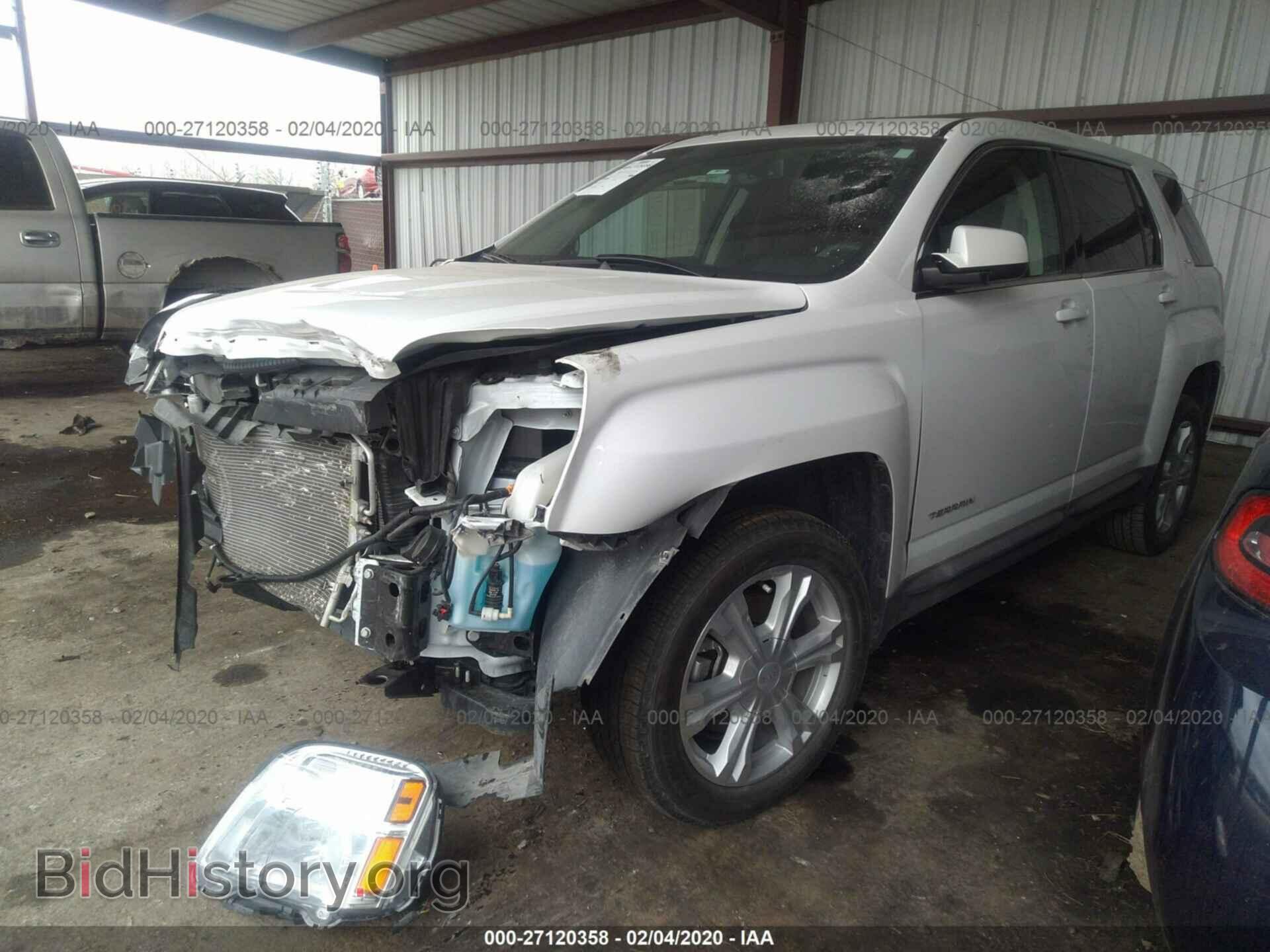 2017 GMC TERRAIN - VIN: 2GKALMEK4H6150648 - Фото 2