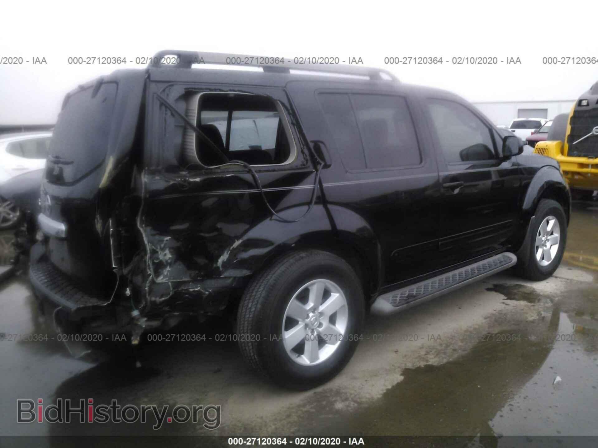 2012 NISSAN PATHFINDER - VIN: 5N1AR1NN6CC621293 - Фото 4