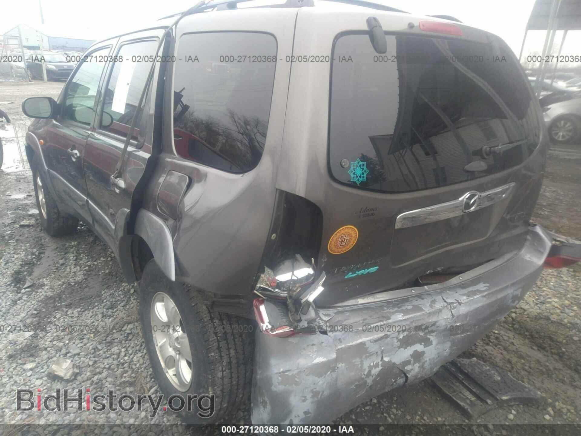 2002 MAZDA TRIBUTE - VIN: 4F2YU08132KM21822 - Фото 3