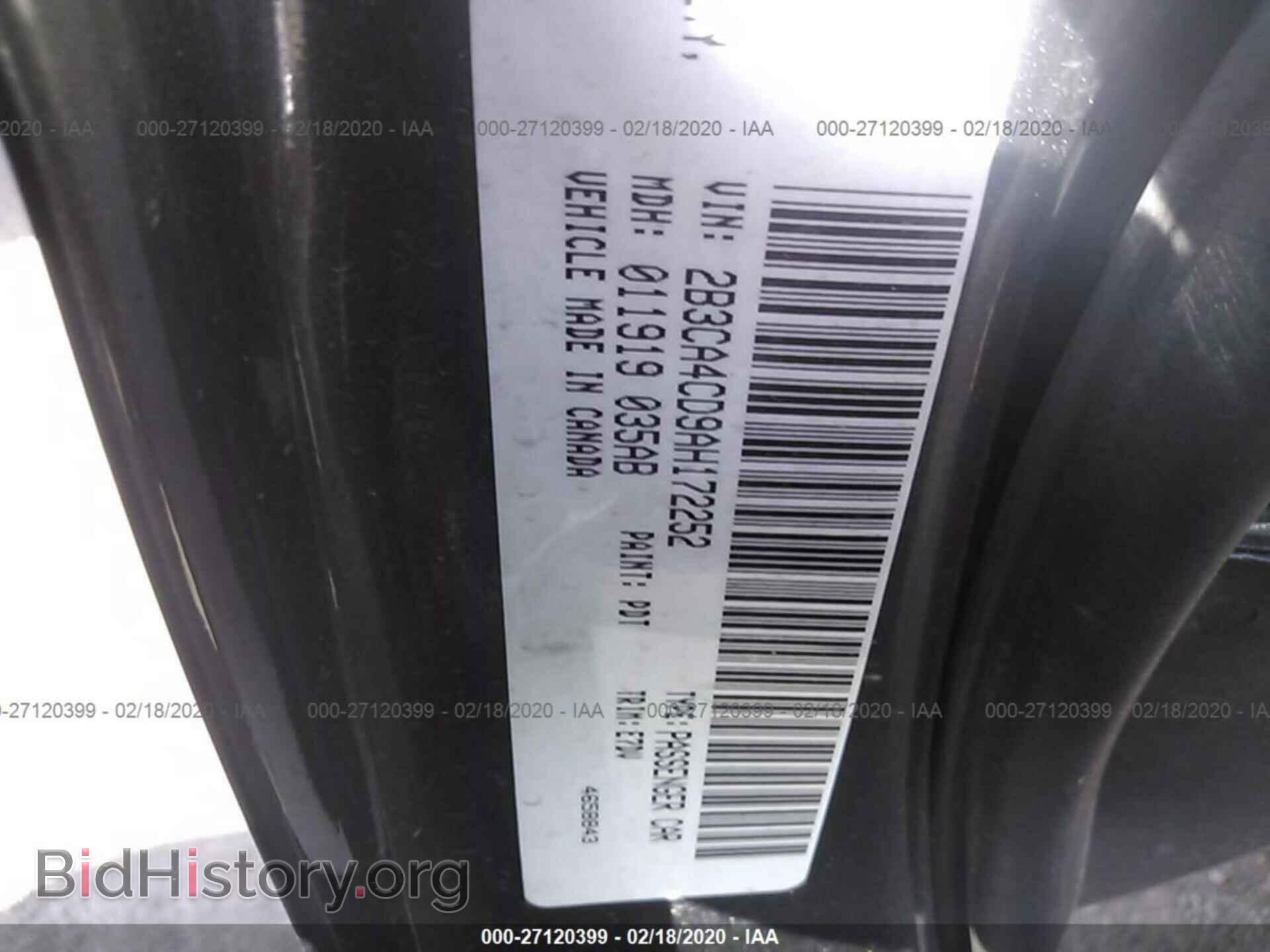 2010 DODGE CHARGER - VIN: 2B3CA4CD9AH172252 - Photo 9