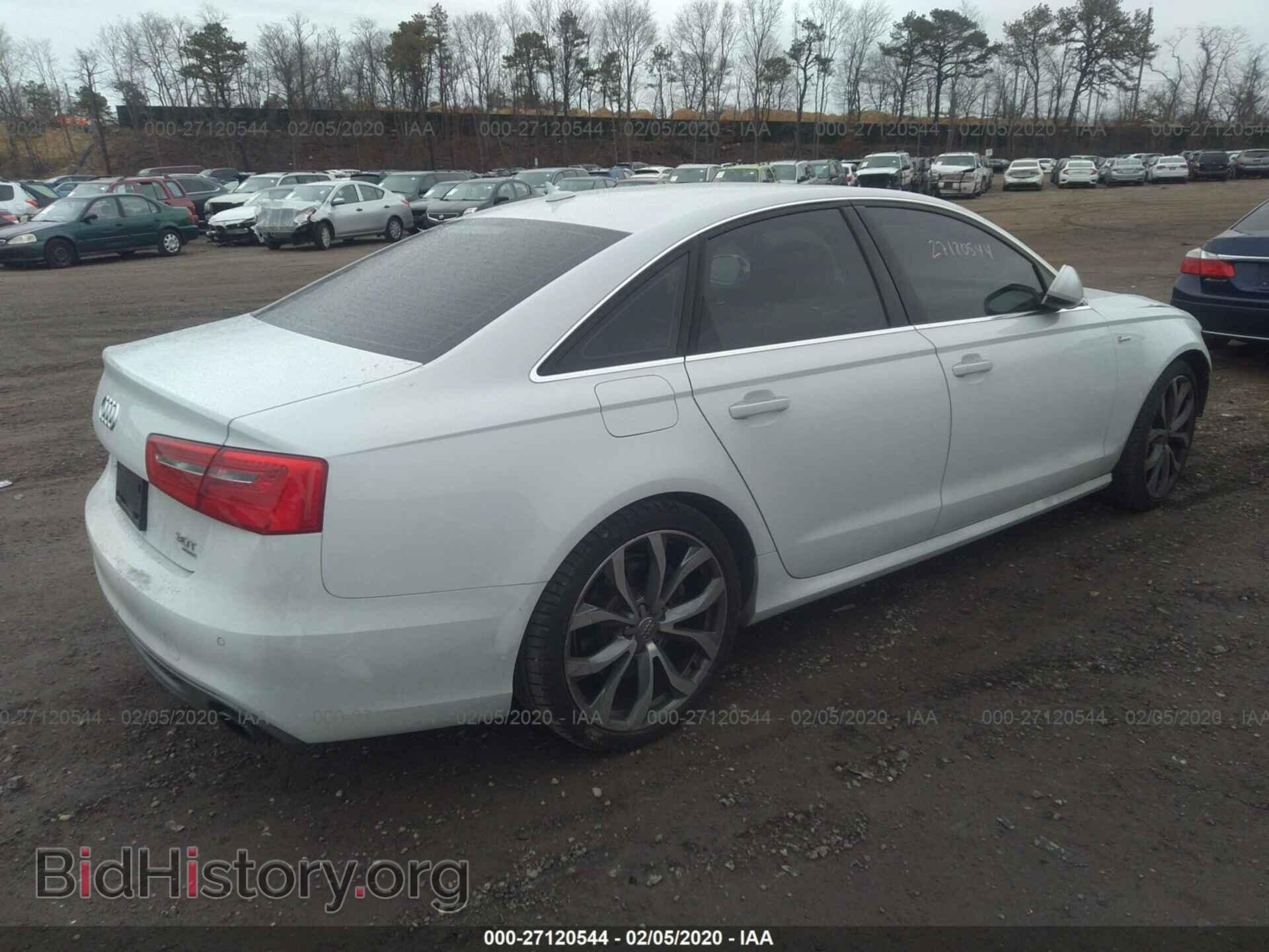2012 AUDI A6 - VIN: WAUJGAFC0CN069363 - Фото 4