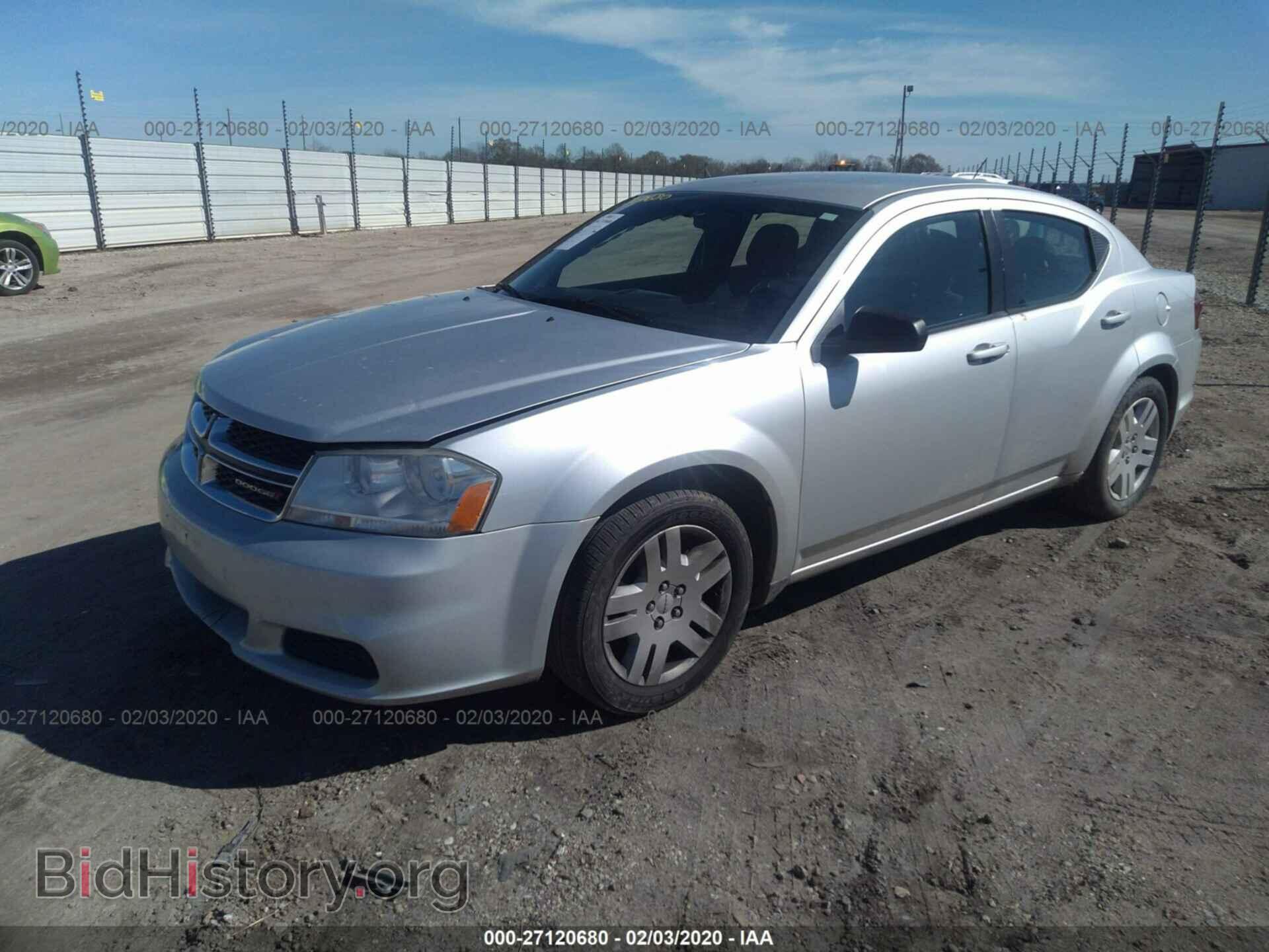 2012 DODGE AVENGER - VIN: 1C3CDZAB2CN265200 - Photo 2