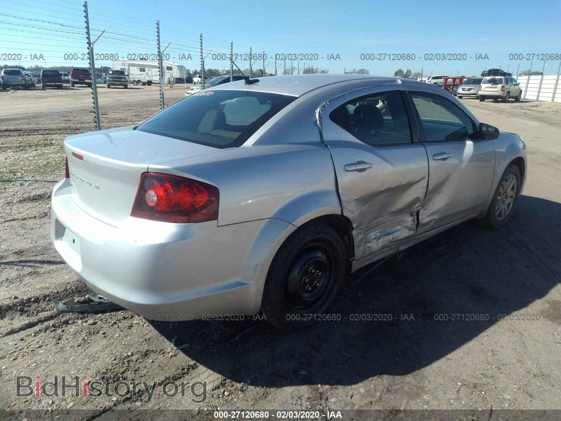2012 DODGE AVENGER - VIN: 1C3CDZAB2CN265200 - Photo 4