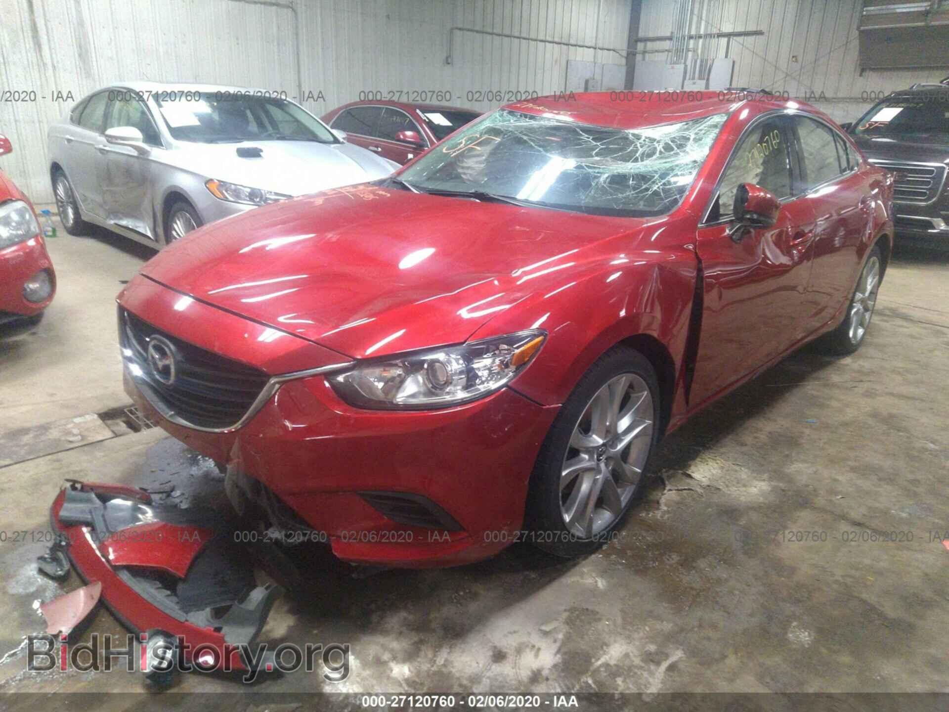 2017 MAZDA 6 - VIN: JM1GL1V54H1126870 - Фото 2