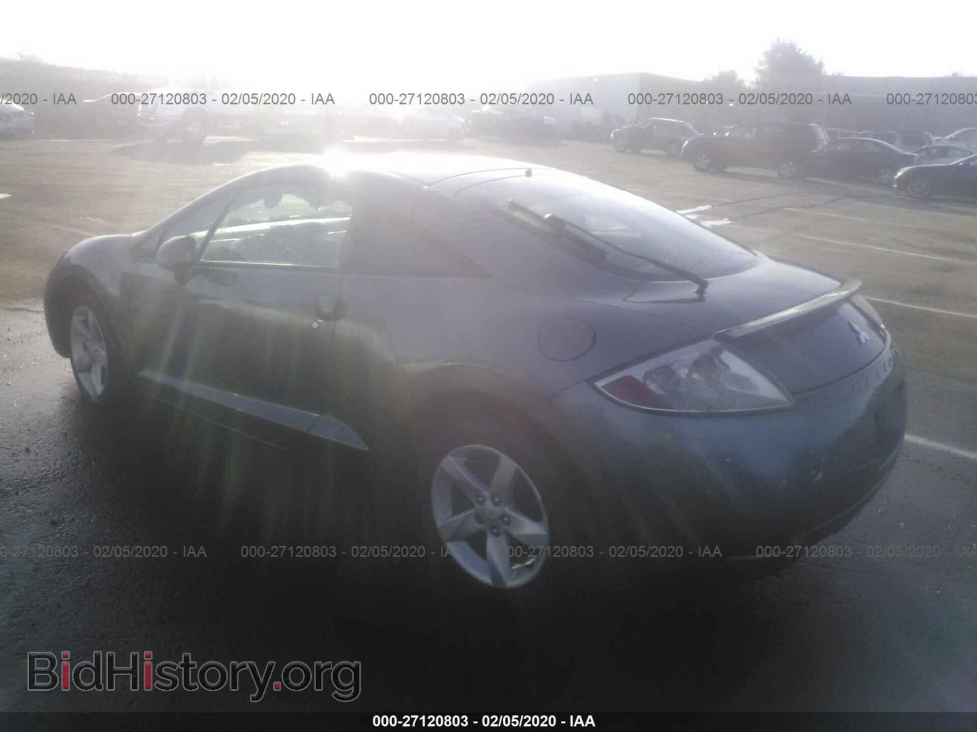 2006 MITSUBISHI ECLIPSE - VIN: 4A3AK24F06E049667 - Фото 3