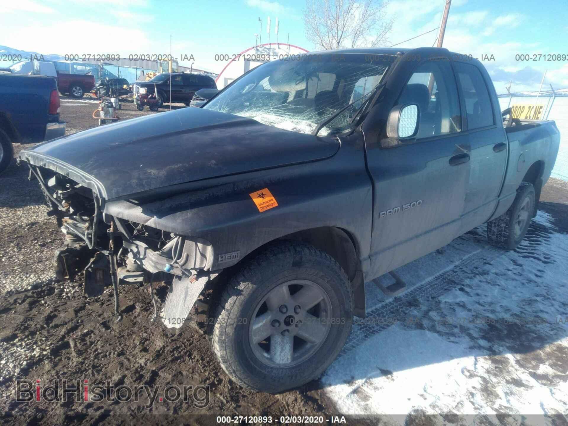 2003 DODGE RAM 1500 - VIN: 1D7HU18DX3S310126 - Фото 2