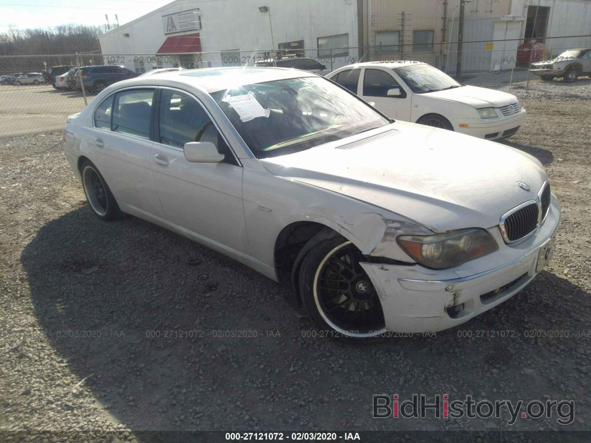 Photo WBAHN83586DT26279 - BMW 750 2006