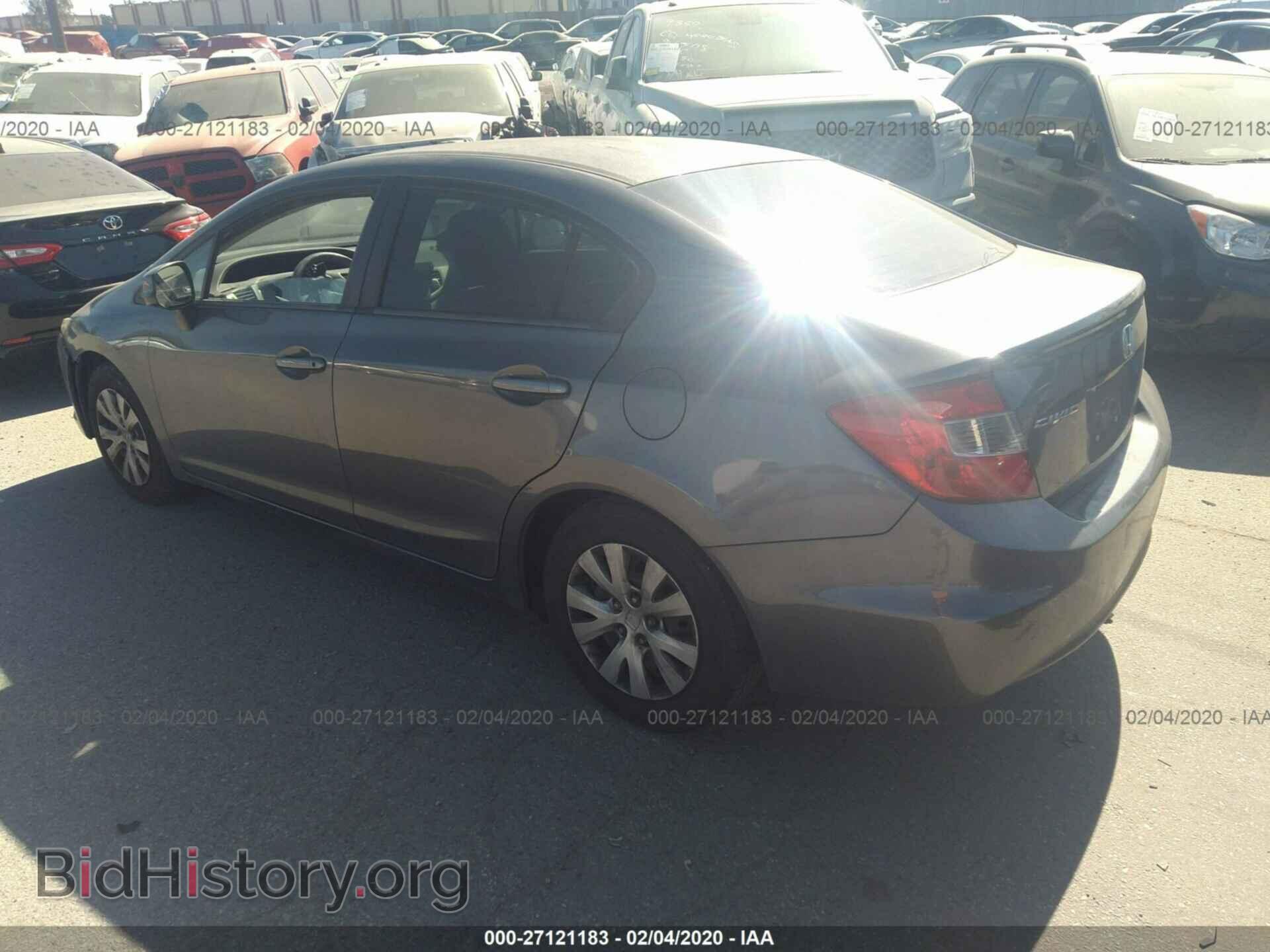 2012 HONDA CIVIC - VIN: 19XFB2F53CE374701 - Photo 3