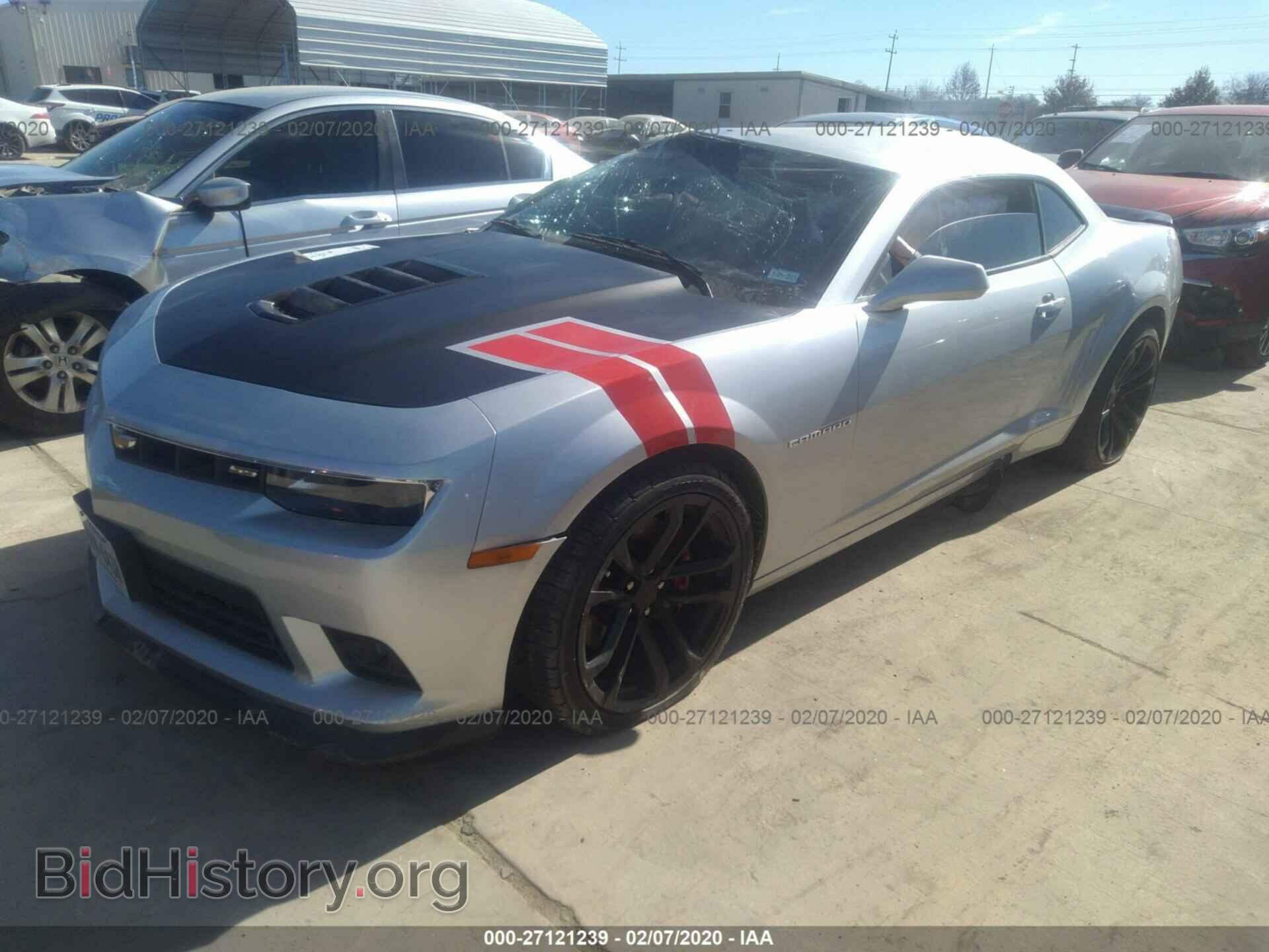 2015 CHEVROLET CAMARO - VIN: 2G1FJ1EW6F9124792 - Фото 2
