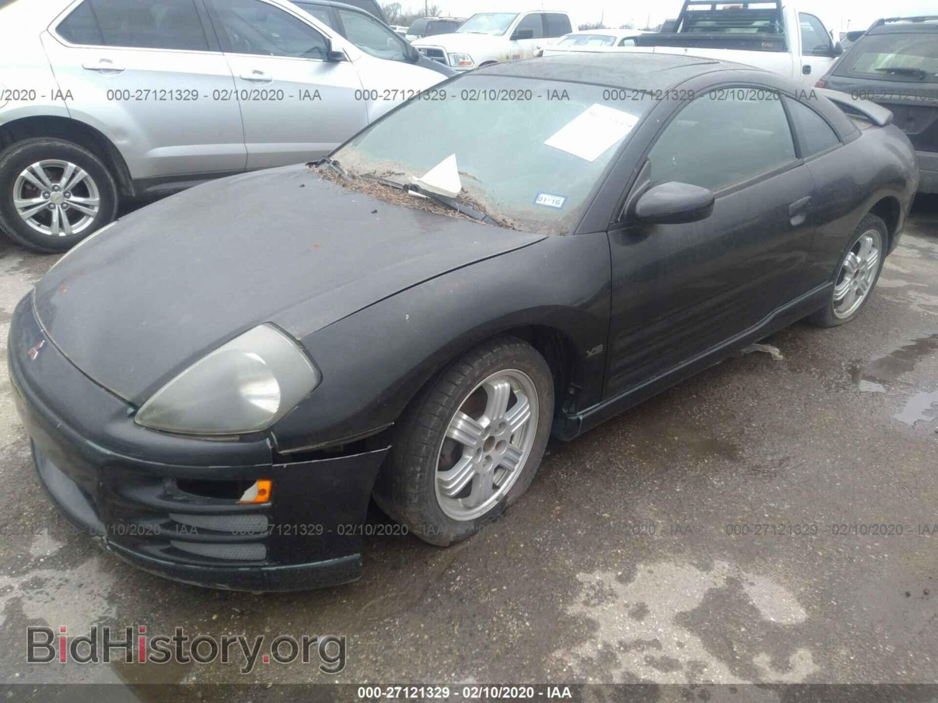 2001 MITSUBISHI ECLIPSE - VIN: 4A3AC54HX1E042721 - Photo 2
