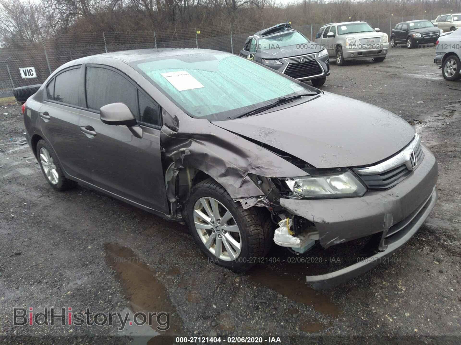 Фотография 19XFB2F90CE336569 - HONDA CIVIC 2012