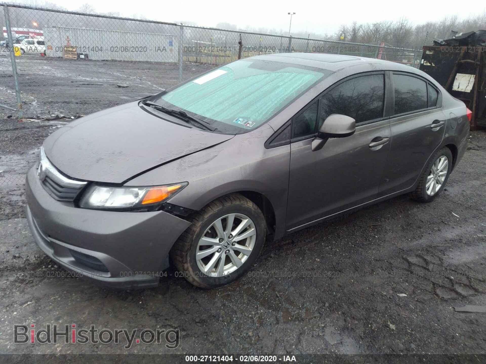 2012 HONDA CIVIC - VIN: 19XFB2F90CE336569 - Фото 2