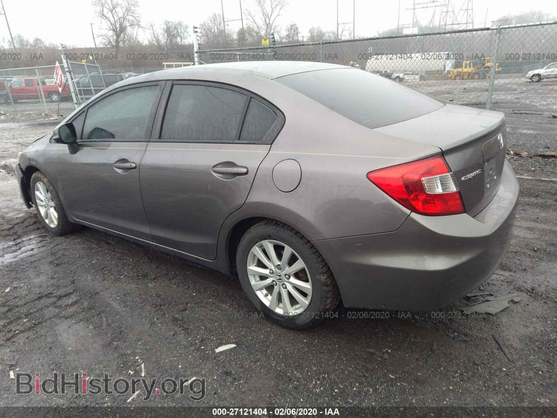 2012 HONDA CIVIC - VIN: 19XFB2F90CE336569 - Фото 3