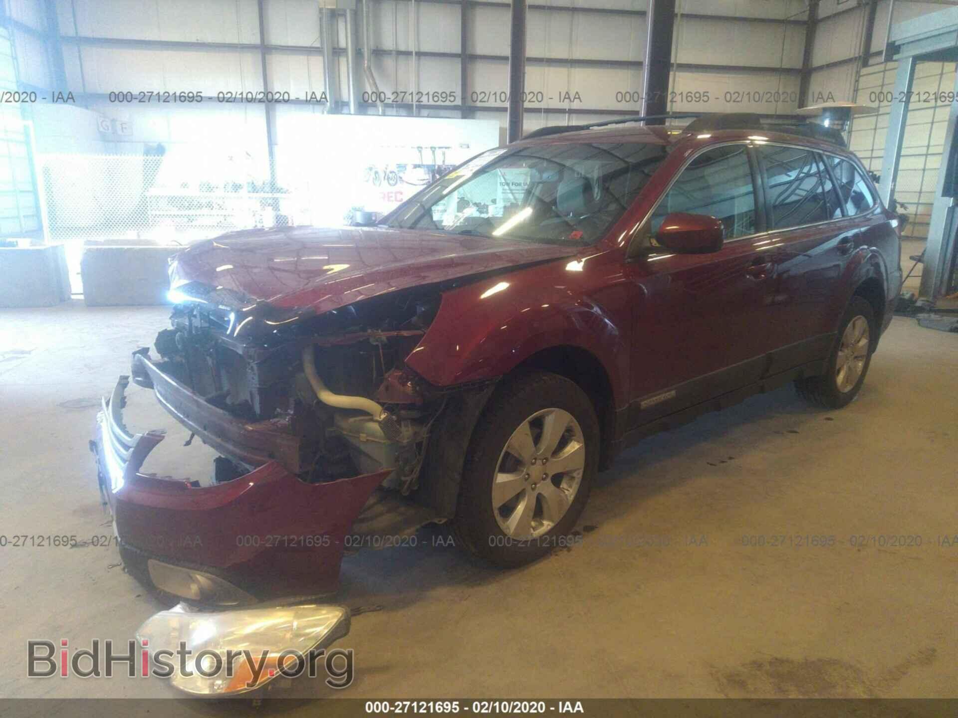 2011 SUBARU OUTBACK - VIN: 4S4BRBFC2B3360640 - Фото 2