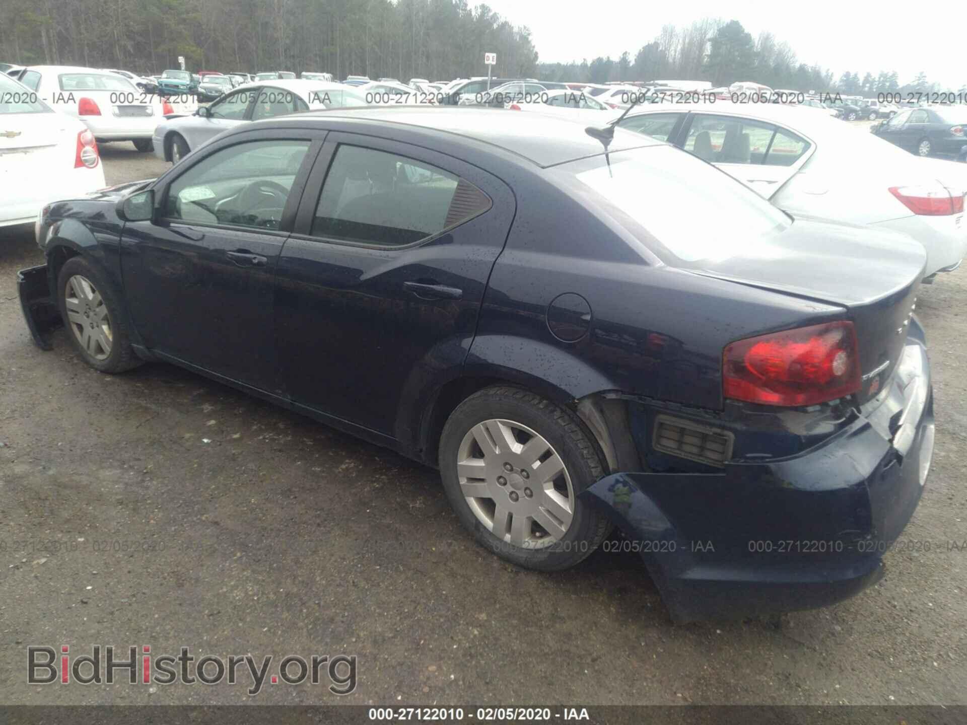 2014 DODGE AVENGER - VIN: 1C3CDZAB4EN161083 - Фото 3