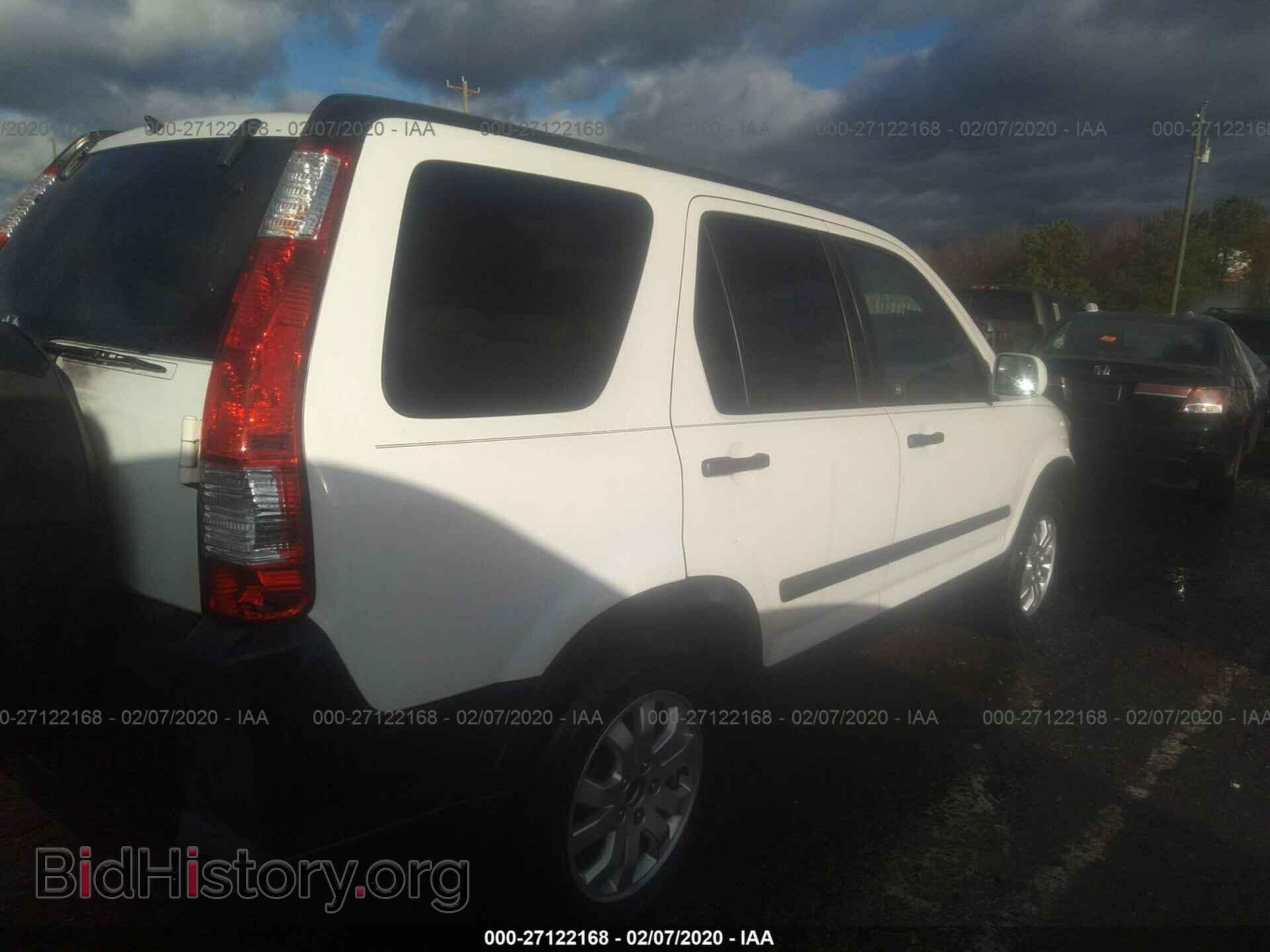 2006 HONDA CR-V - VIN: SHSRD78876U403488 - Фото 3