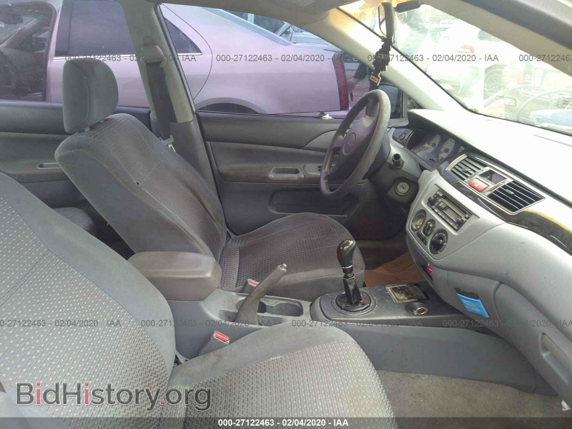 2003 MITSUBISHI LANCER - VIN: JA3AJ26E53U050937 - Фото 5