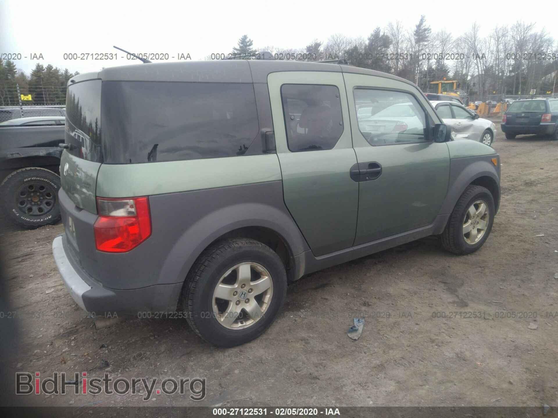 2003 HONDA ELEMENT - VIN: 5J6YH27593L030734 - Фото 4