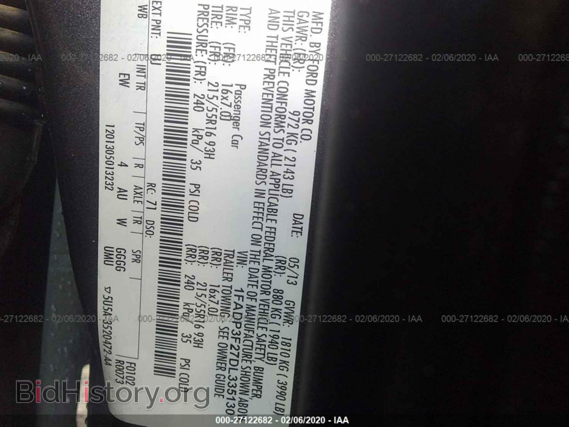2013 FORD FOCUS - VIN: 1FADP3F27DL335130 - Photo 9