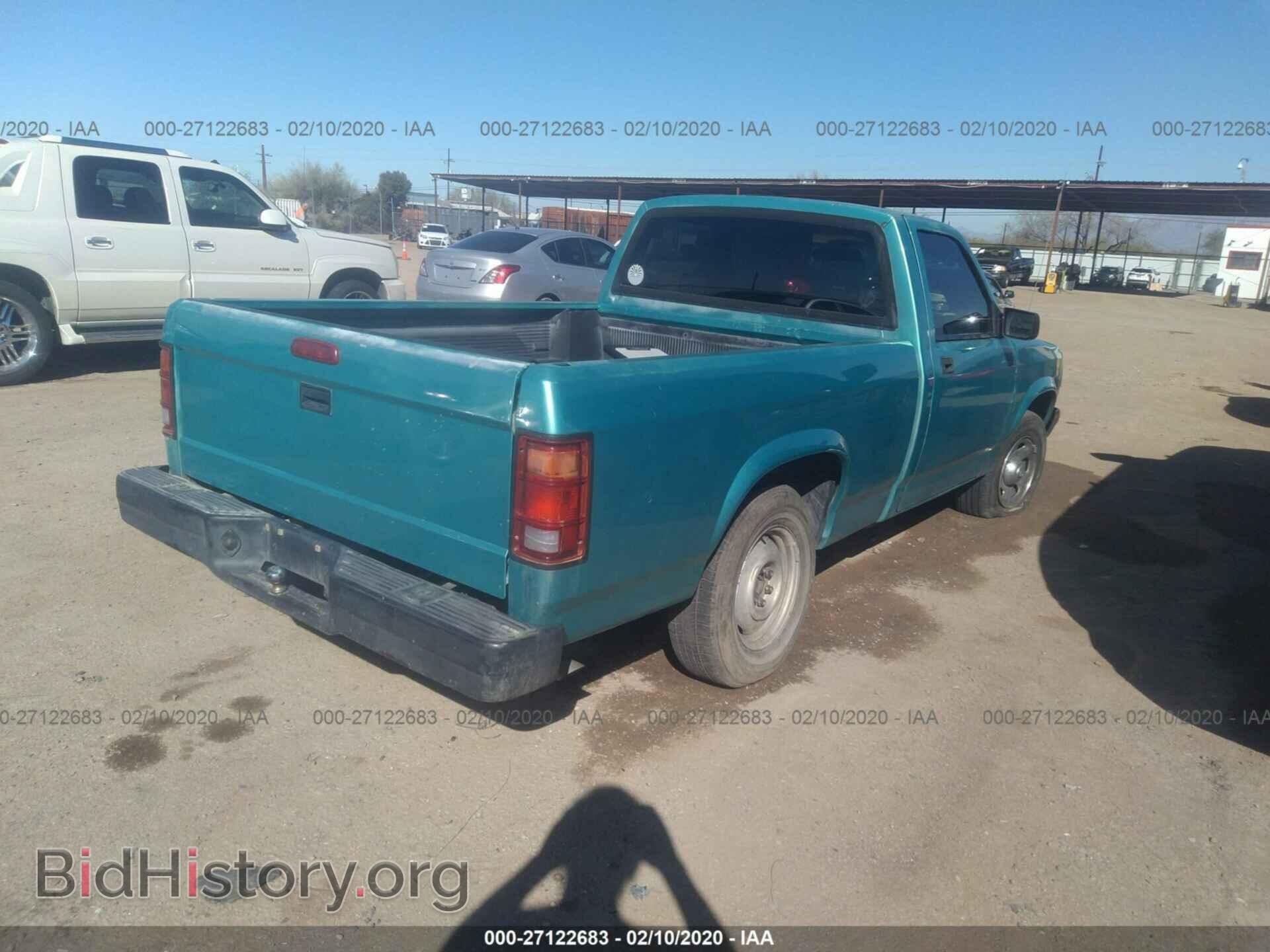 1996 DODGE DAKOTA - VIN: 1B7FL26X4TW706715 - Фото 4