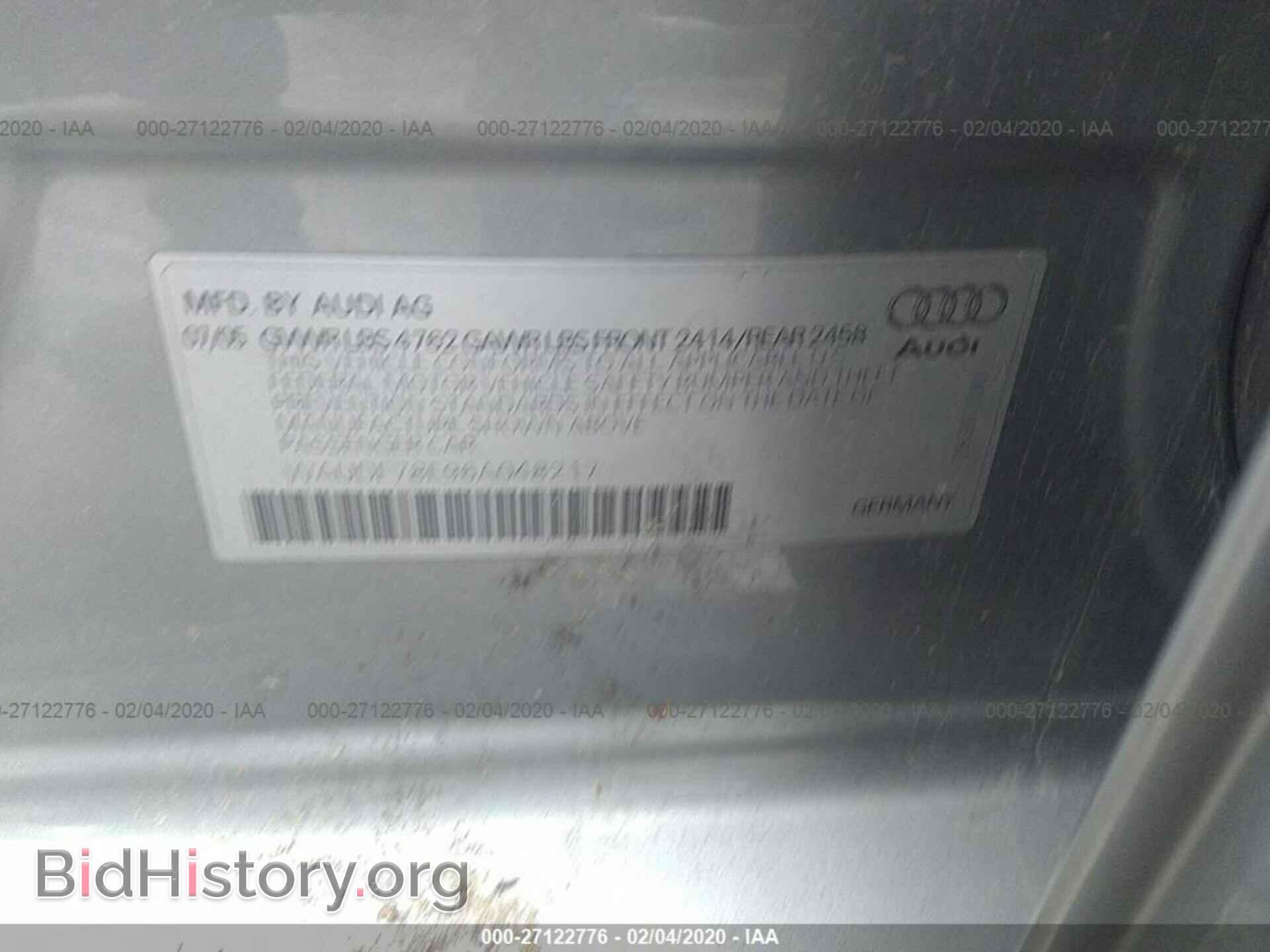 2006 AUDI A4 - VIN: WAUDF78E96A048217 - Фото 9
