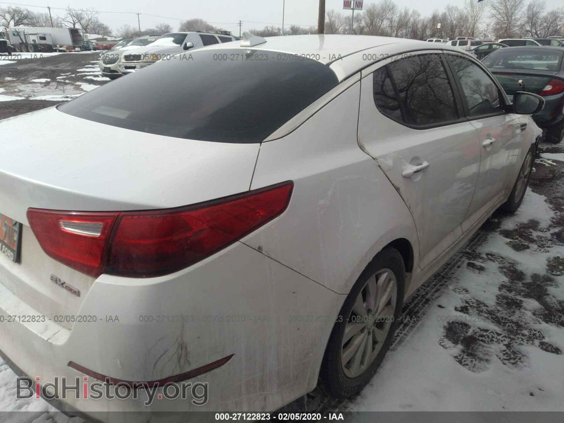 2014 KIA OPTIMA - VIN: 5XXGN4A75EG260094 - Фото 4