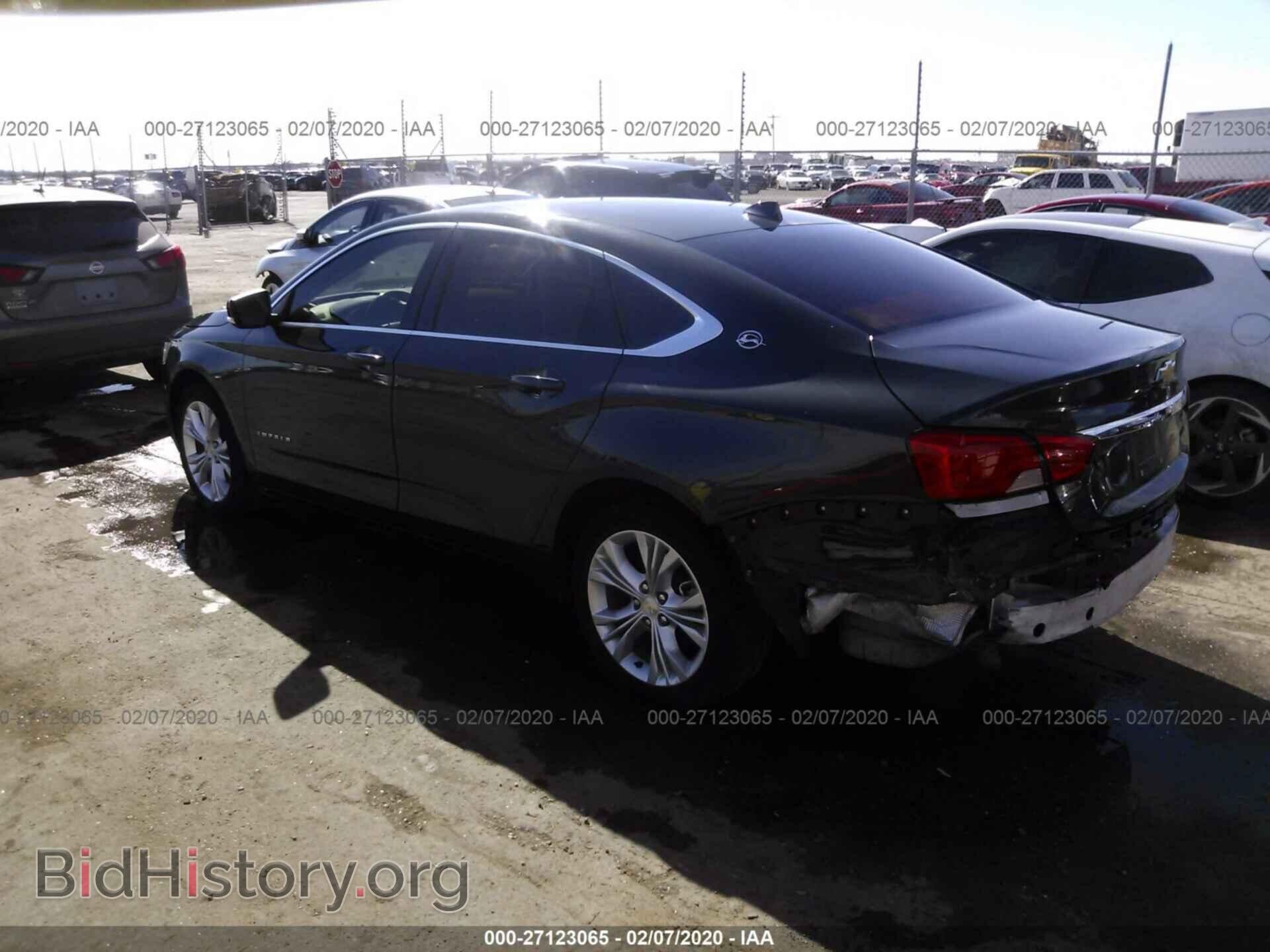 2014 CHEVROLET IMPALA - VIN: 1G1115SL7EU163596 - Фото 3