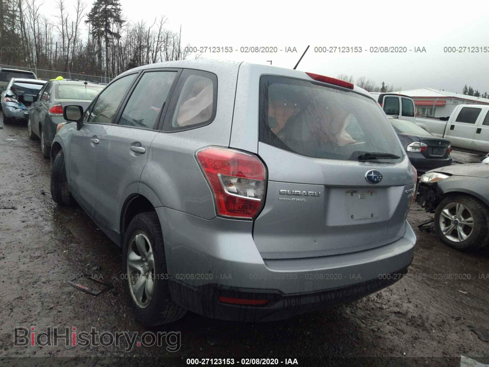 2014 SUBARU FORESTER - VIN: JF2SJAACXEH539739 - Фото 3