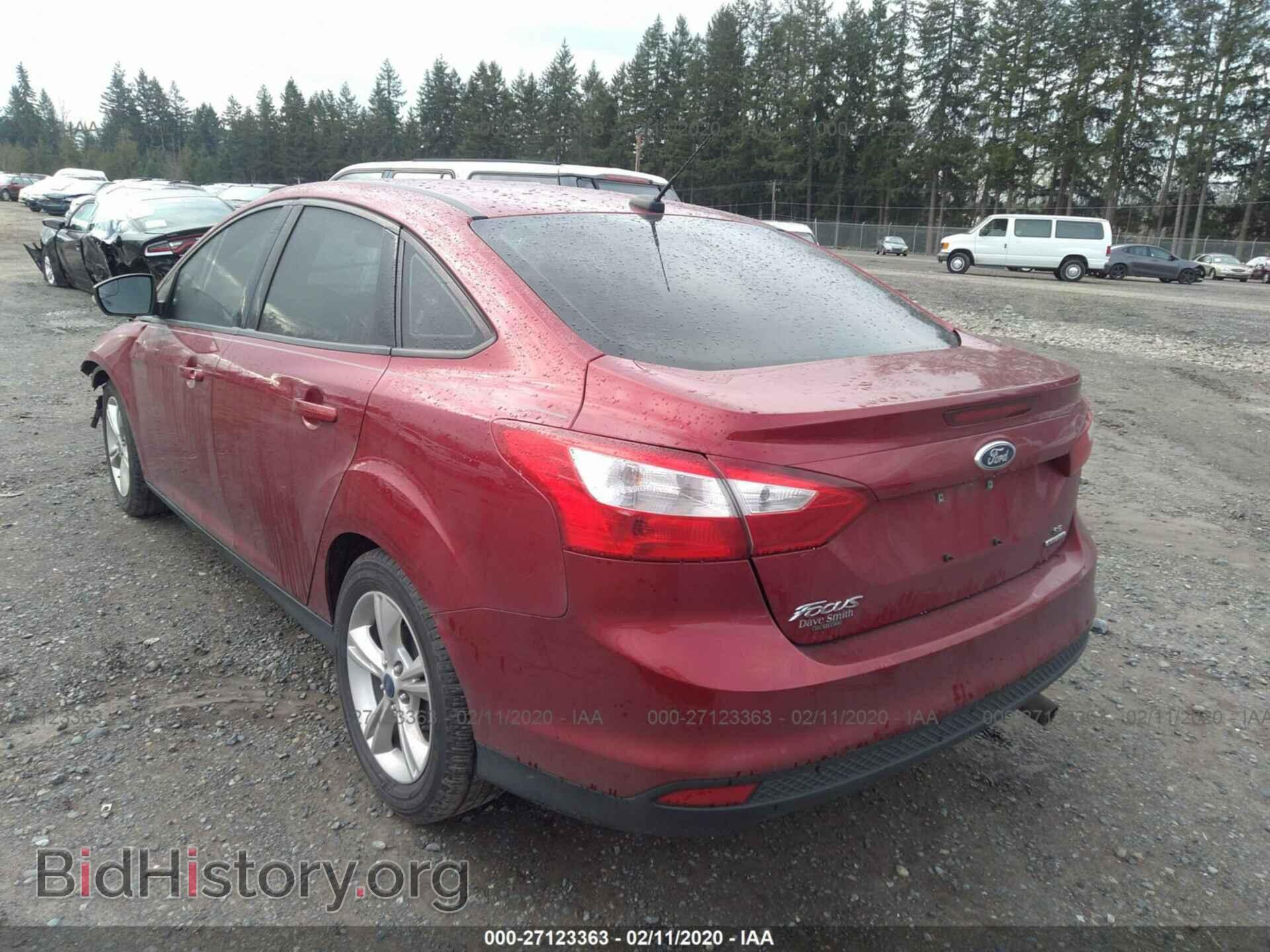 2014 FORD FOCUS - VIN: 1FADP3F24EL225072 - Фото 3