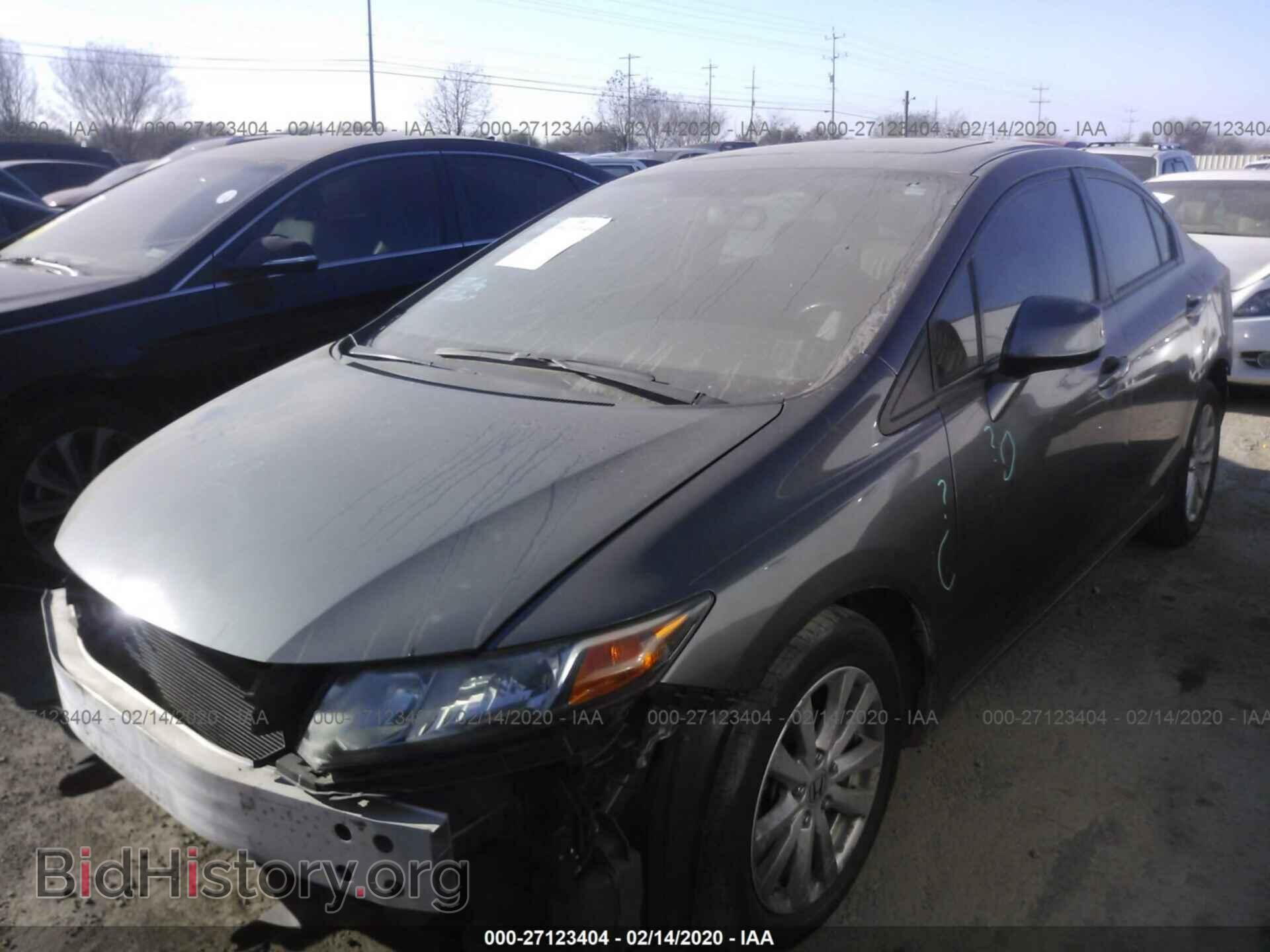 2012 HONDA CIVIC - VIN: 2HGFB2F98CH577379 - Фото 2