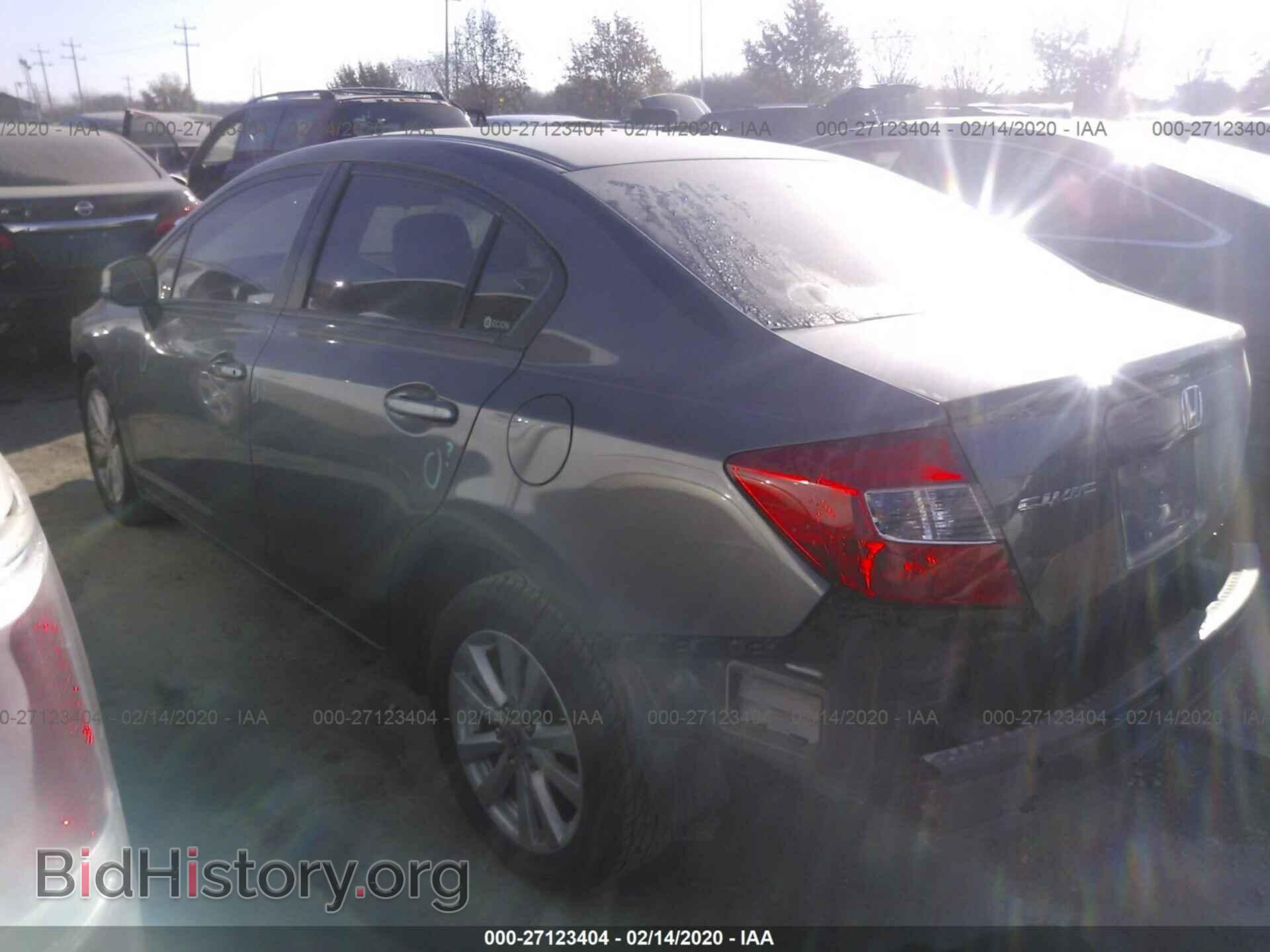 2012 HONDA CIVIC - VIN: 2HGFB2F98CH577379 - Фото 3