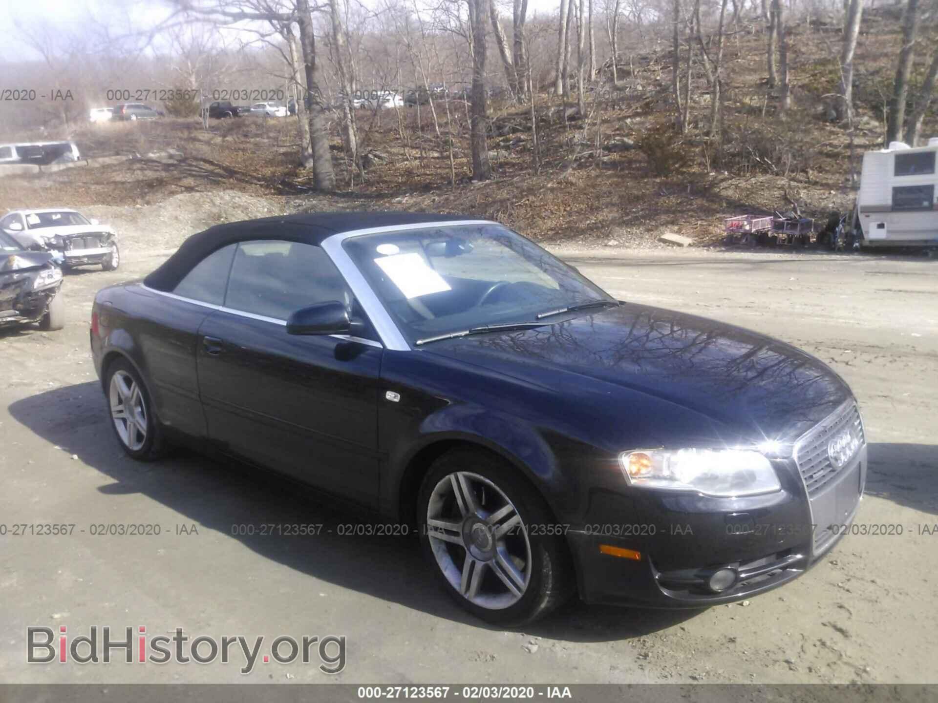 Photo WAUDF48H87K019733 - AUDI A4 2007